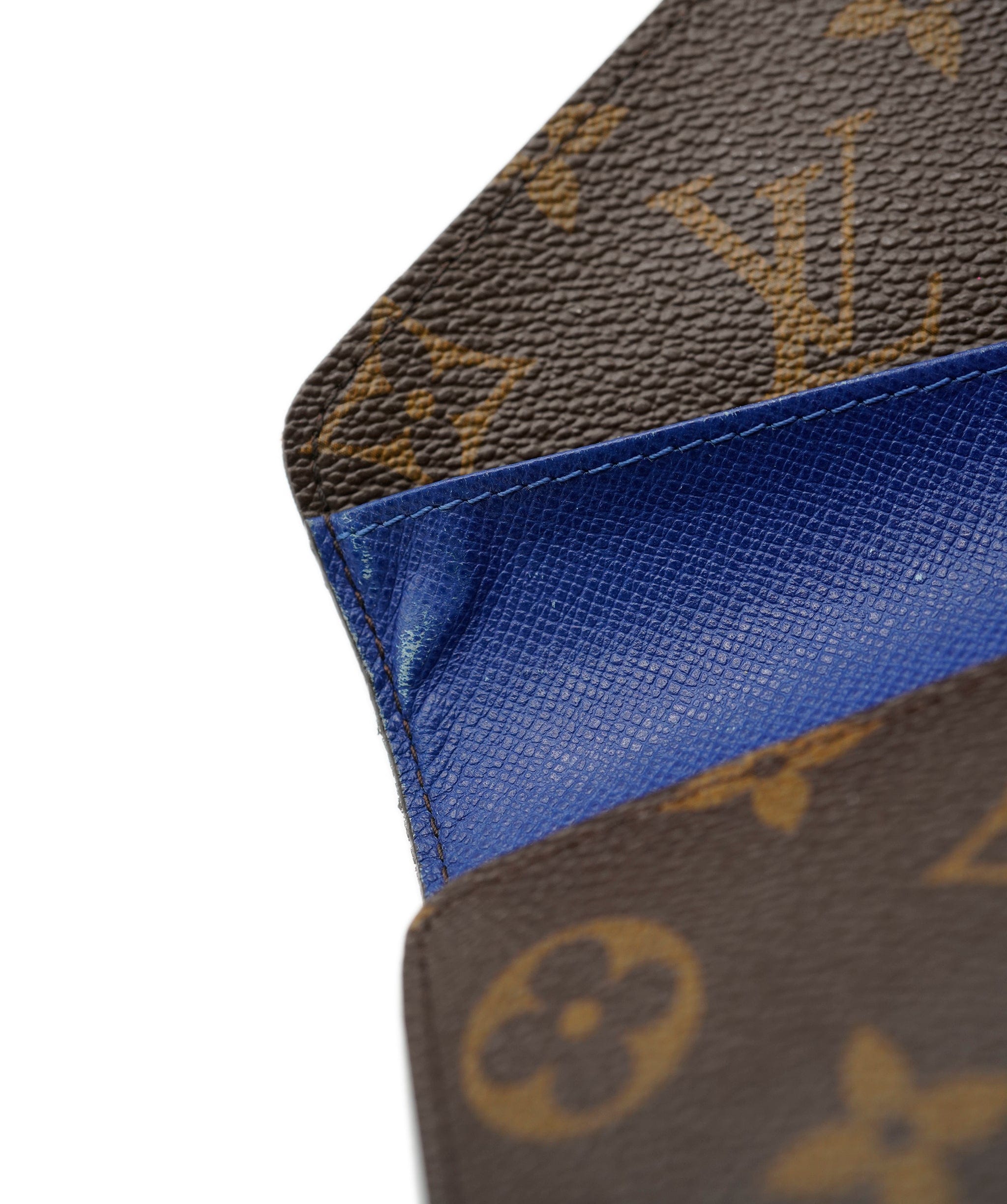 Louis Vuitton Louis Vuitton monogram blue wallet AJC0506