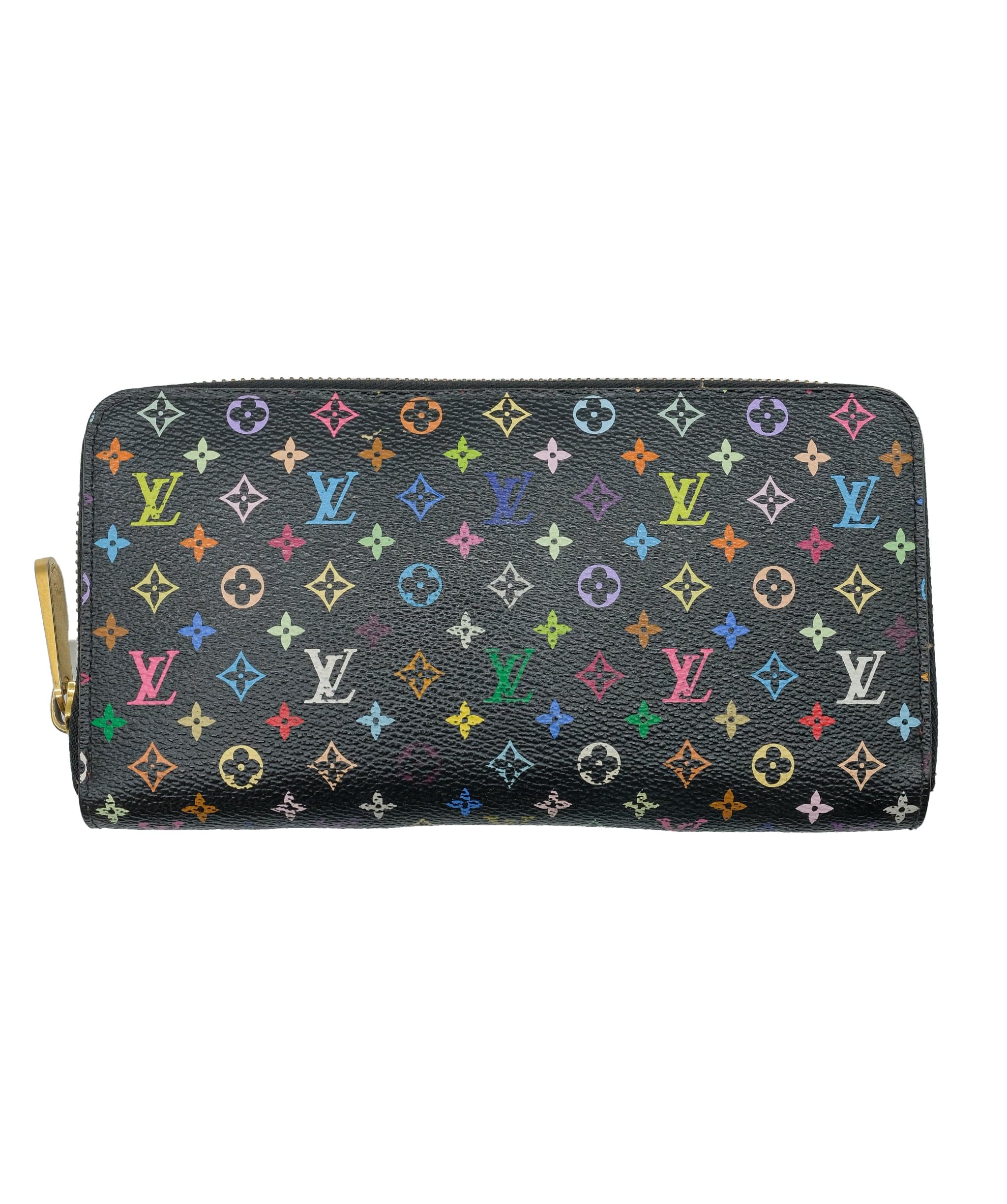 Louis Vuitton Louis Vuitton Monogram Murakami Black Wallet M60243 LV Auth 75413 DXBS0407