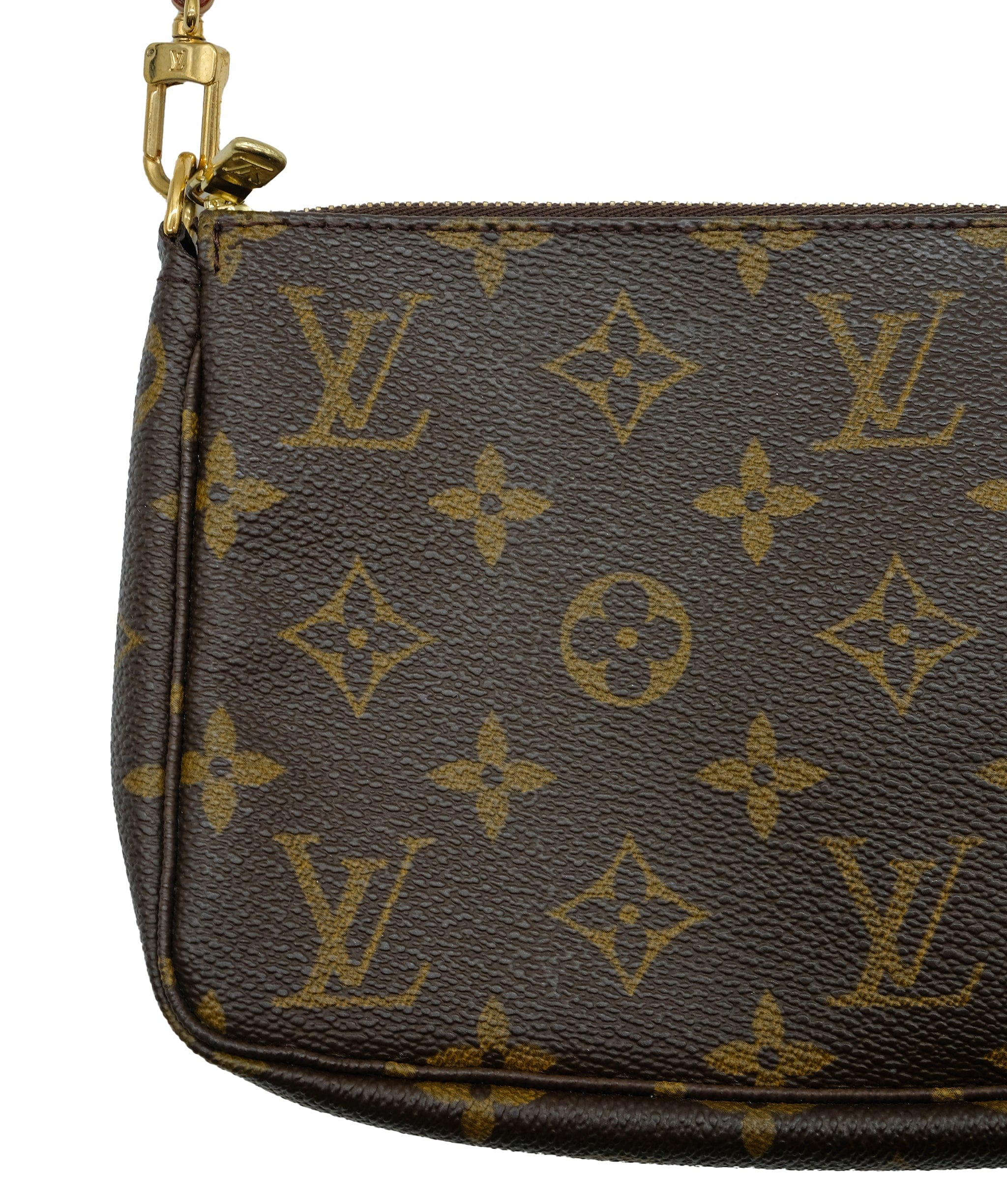 Louis Vuitton LOUIS VUITTON Monogram Pochette Accessoires Pouch M51980 LV Auth am3650	 DXBS0409