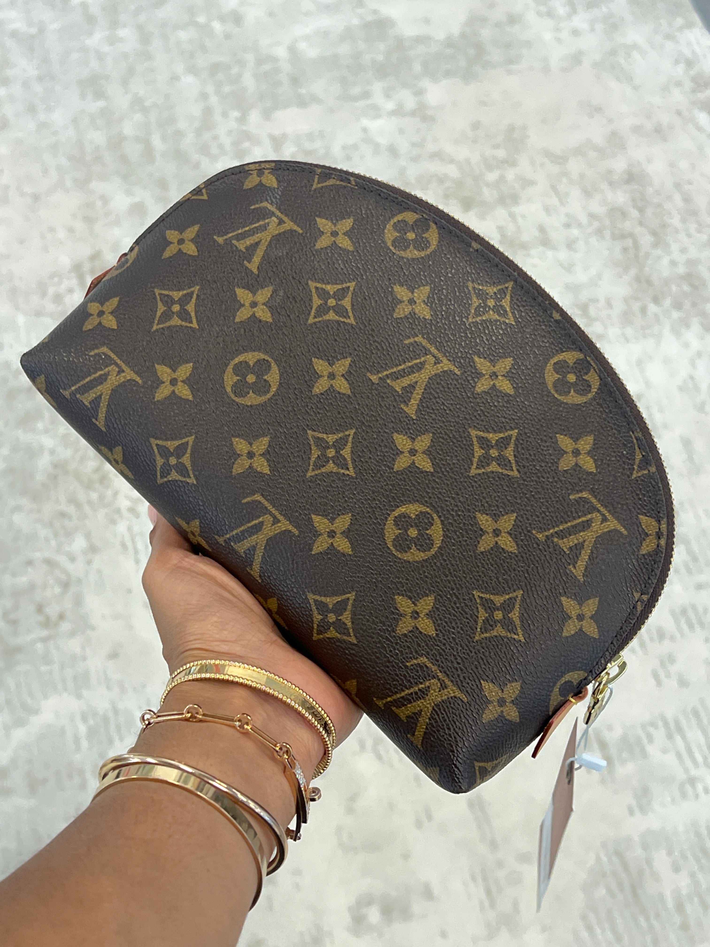 Louis Vuitton Louis Vuitton Monogram Pochette Cosmetic GM Cosmetic Pouch M47353 LV Auth 74730A DXBS0318