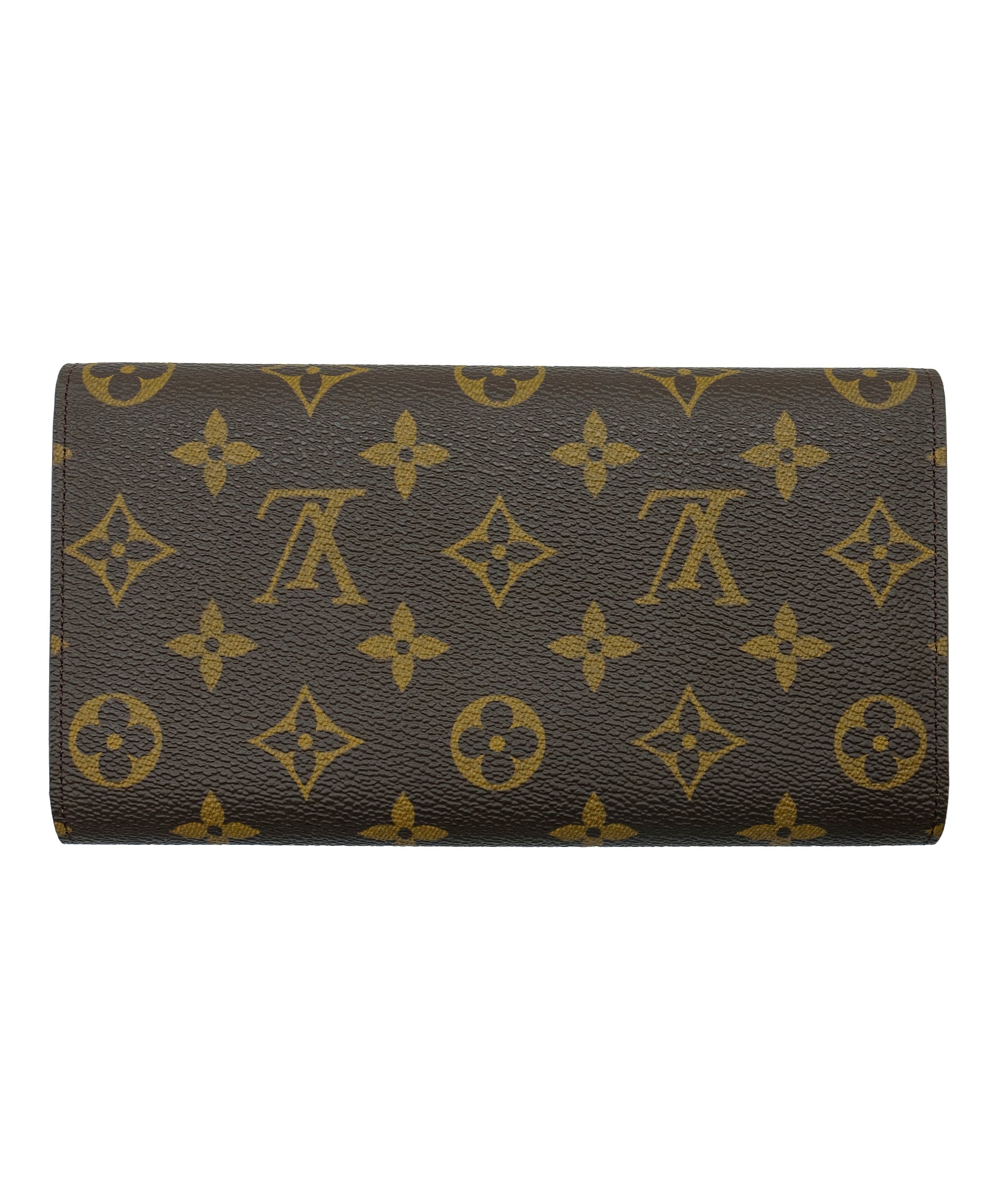 Louis Vuitton LOUIS VUITTON Monogram Portefeuille International Long Wallet M61217 Auth bs7199	 DXBS0414