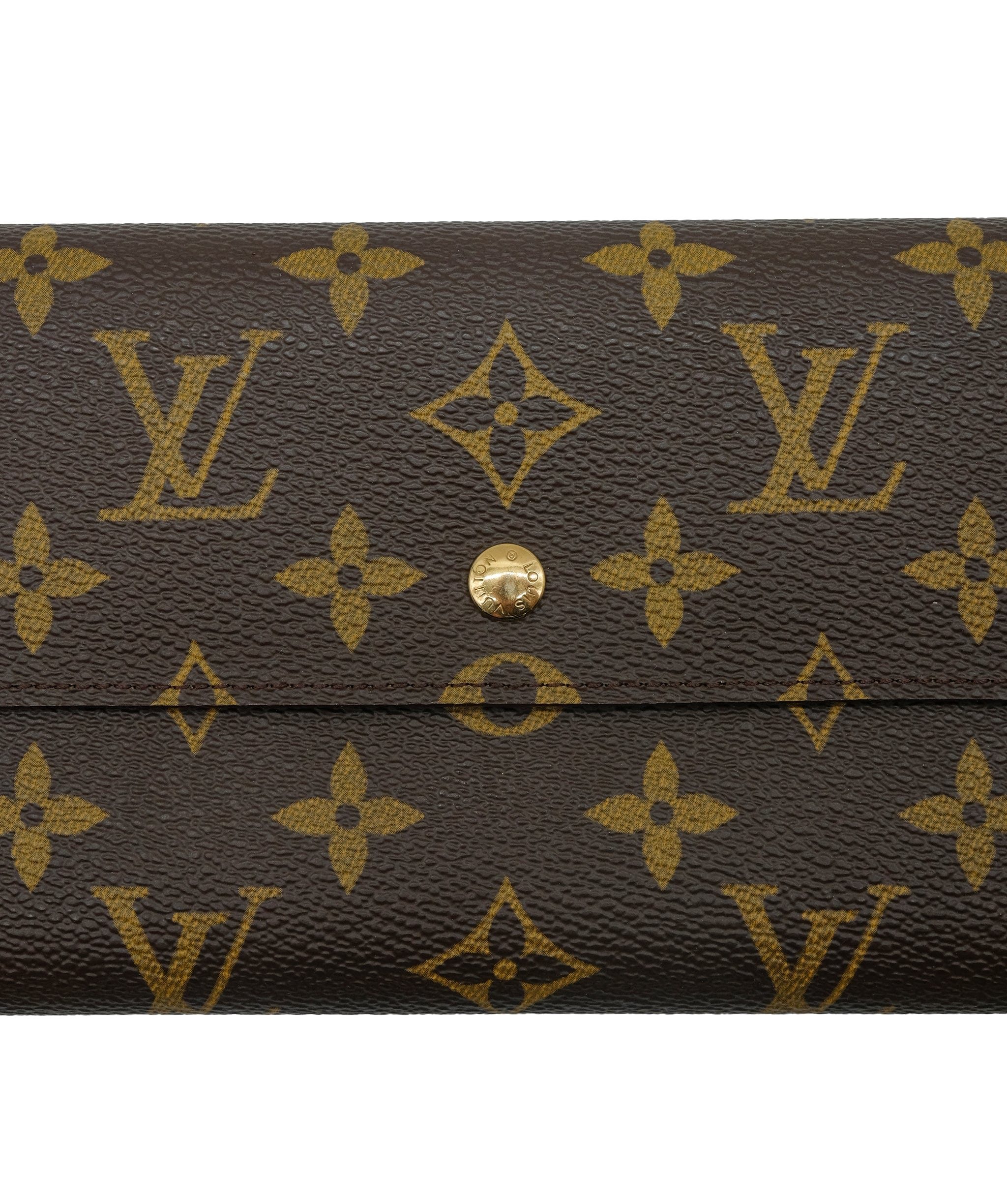 Louis Vuitton LOUIS VUITTON Monogram Portefeuille International Long Wallet M61217 Auth bs7199	 DXBS0414