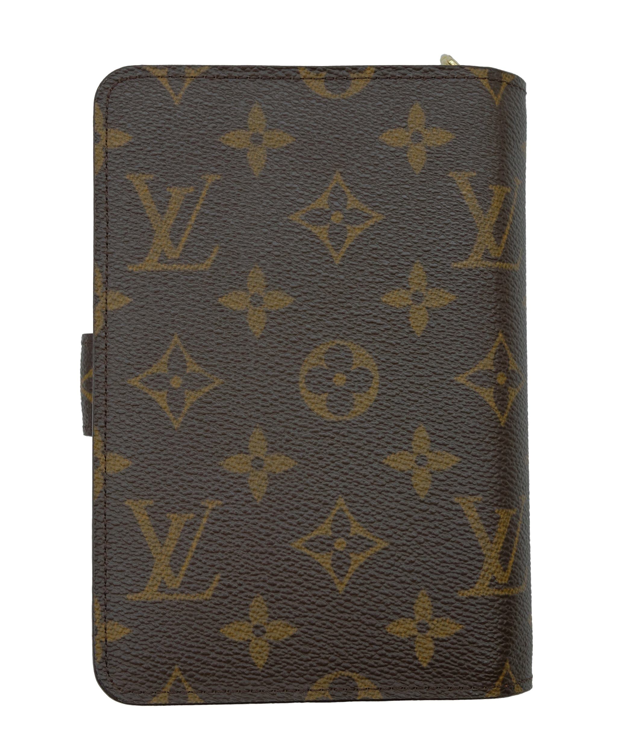 Louis Vuitton Louis Vuitton Monogram Porto Papier Zip Wallet M61207 LV Auth am5270 DXBS0415