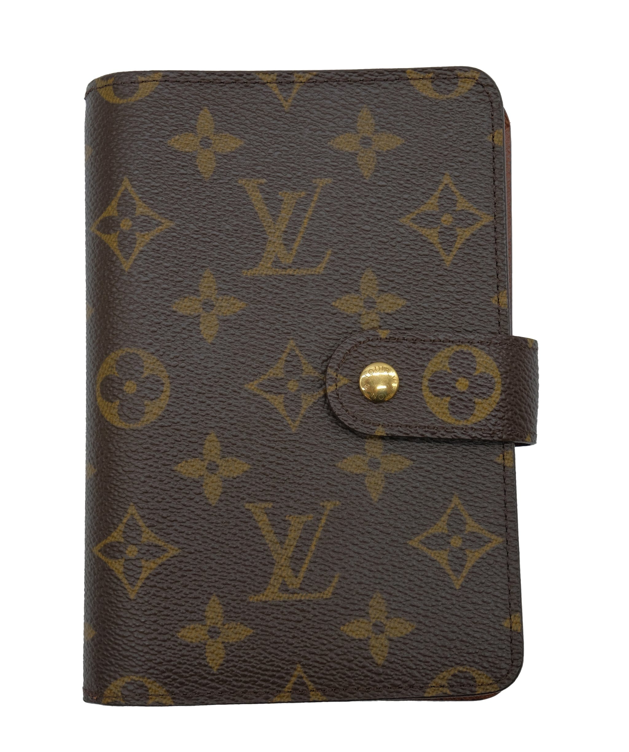 Louis Vuitton Louis Vuitton Monogram Porto Papier Zip Wallet M61207 LV Auth am5270 DXBS0415