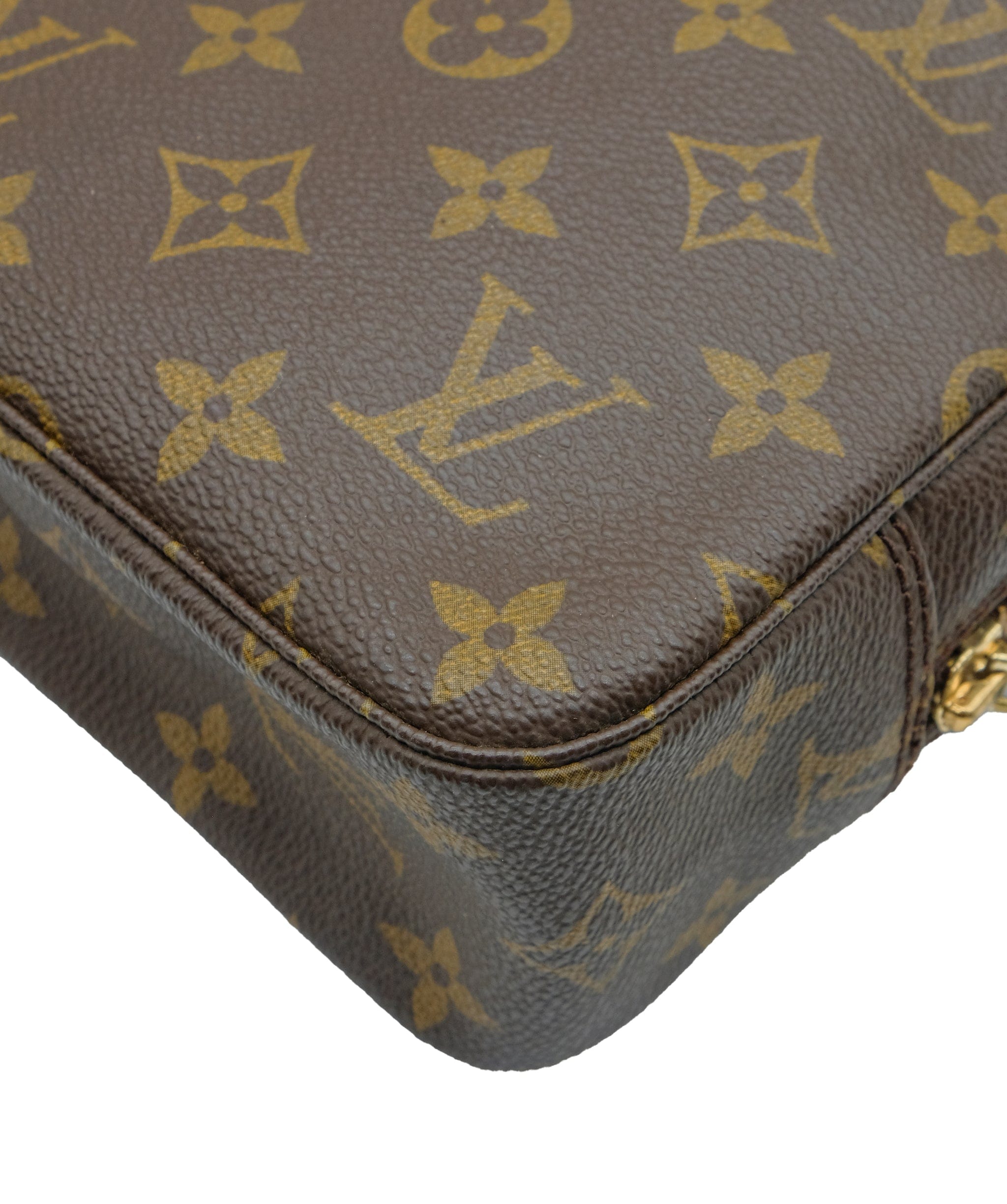 Louis Vuitton Louis Vuitton Monogram Trousse Toilette 23 Clutch Bag M47524 LV Auth 78630  DXBS0281