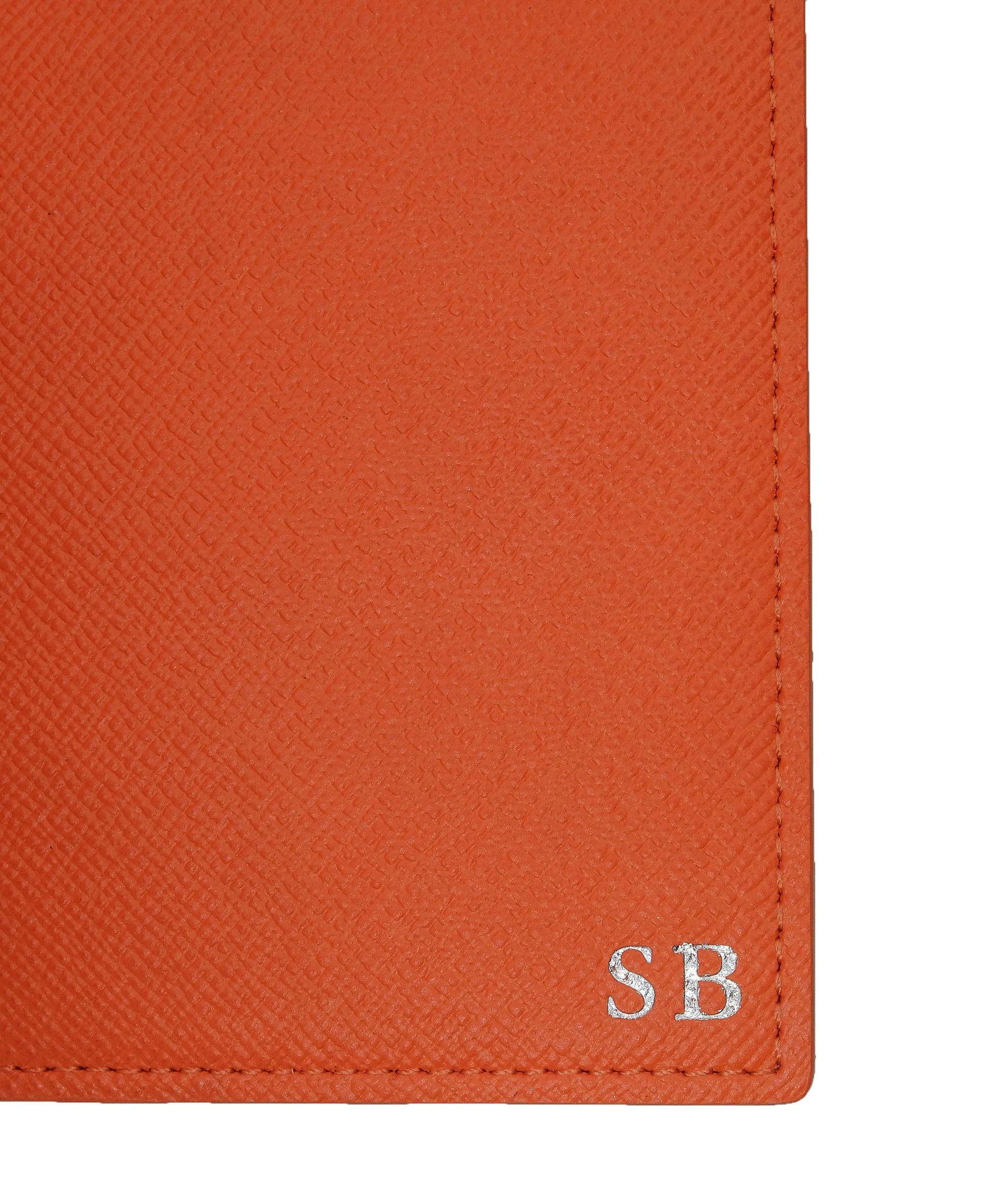 Louis Vuitton Louis Vuitton Passport Holder Orange with Initials SB RJC3319