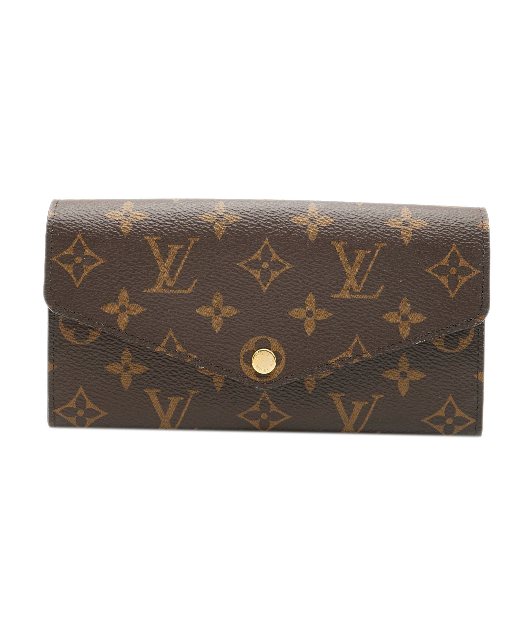 Louis Vuitton Louis Vuitton Pink Monogram Canvas Sarah Wallet ABC0311