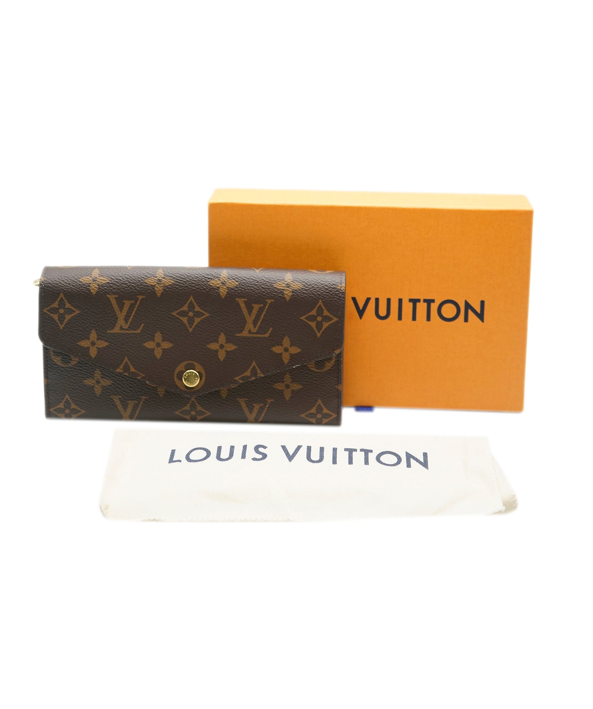 Louis Vuitton Louis Vuitton Pink Monogram Canvas Sarah Wallet ABC0311