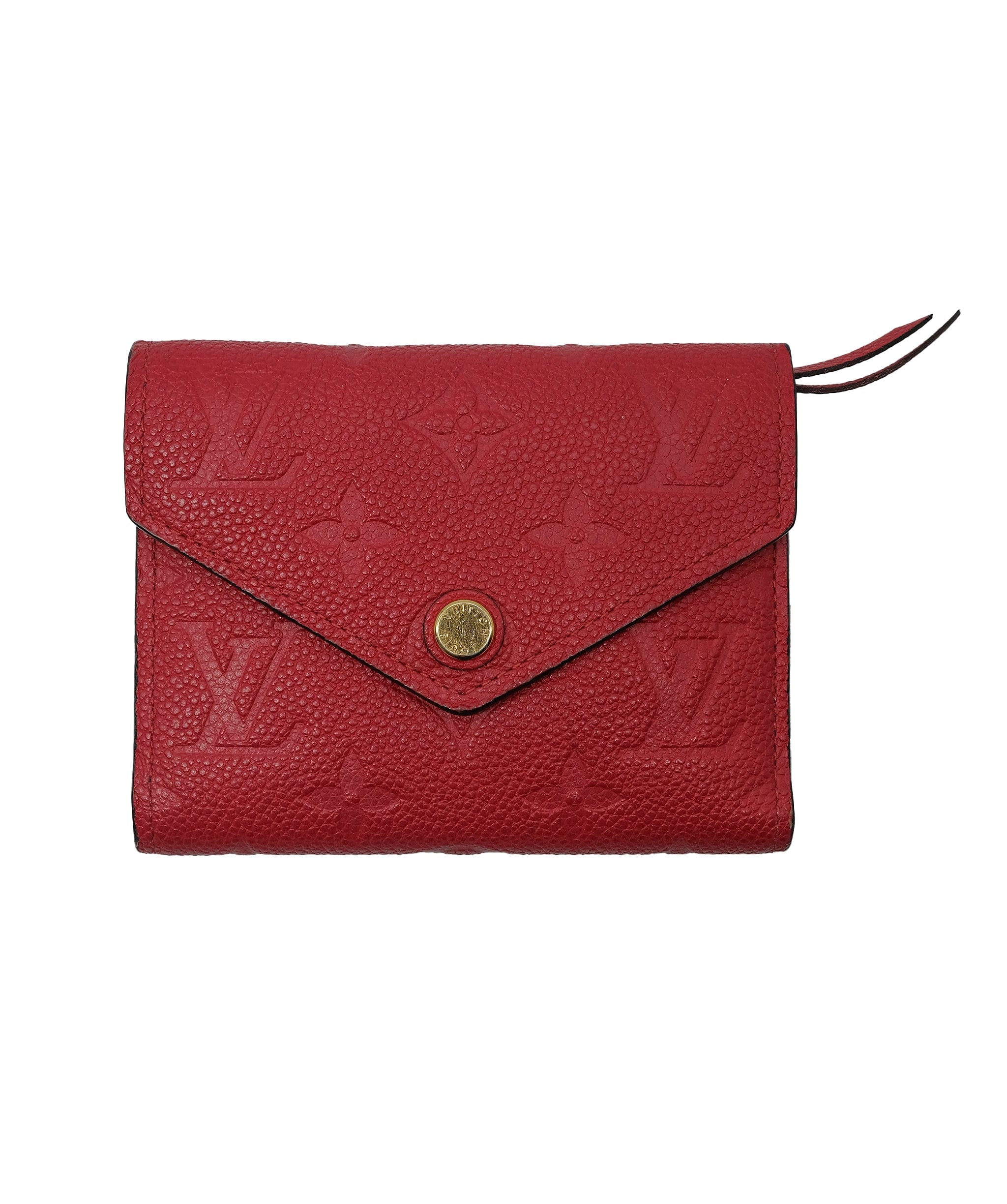 Louis Vuitton Louis Vuitton Red Wallet RJC3344