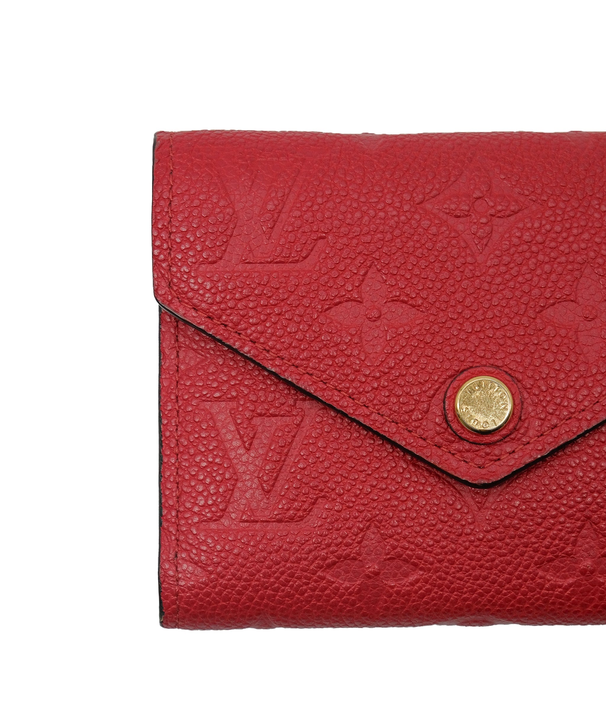 Louis Vuitton Louis Vuitton Red Wallet RJC3344