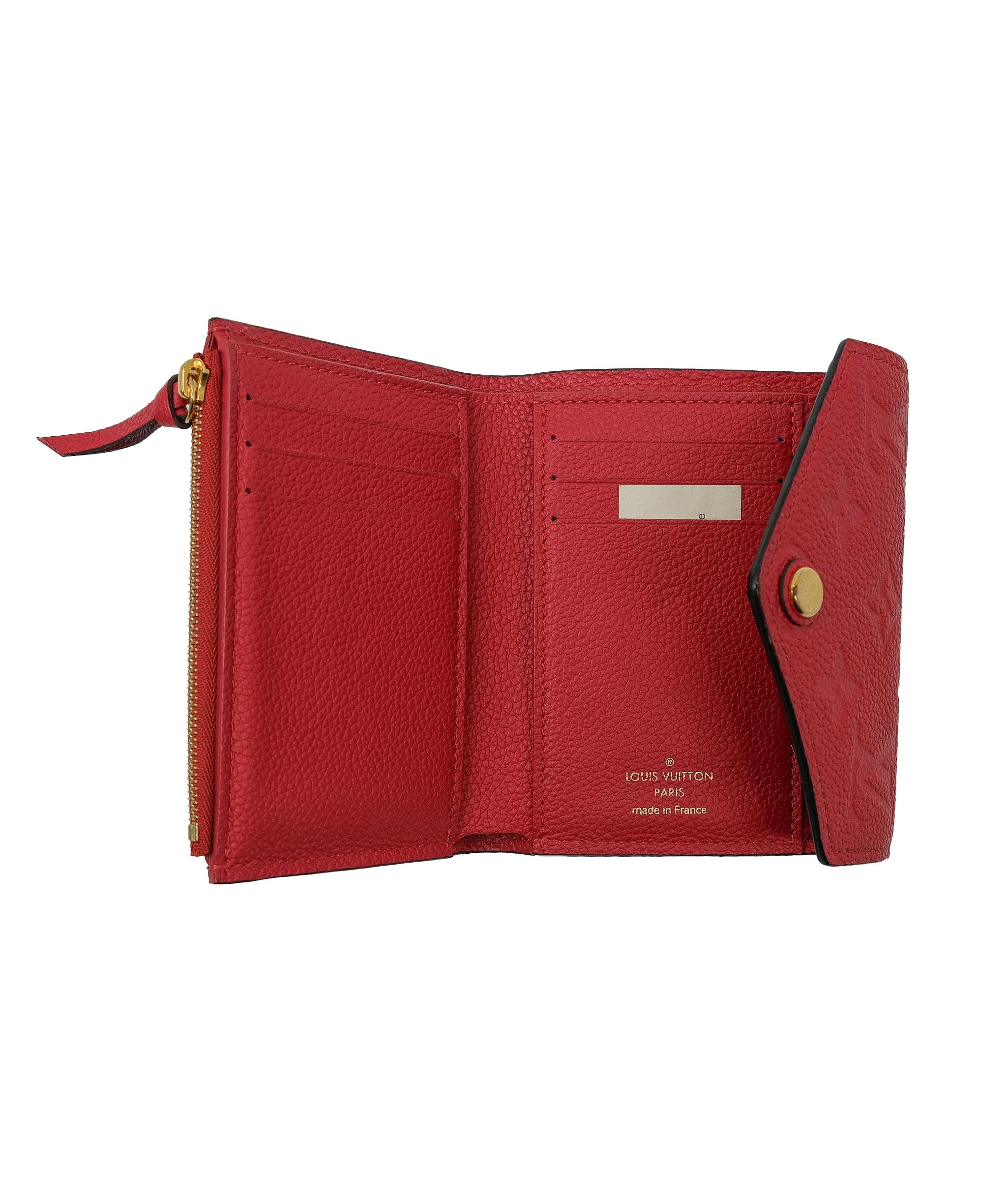 Louis Vuitton Louis Vuitton Red Wallet RJC3344