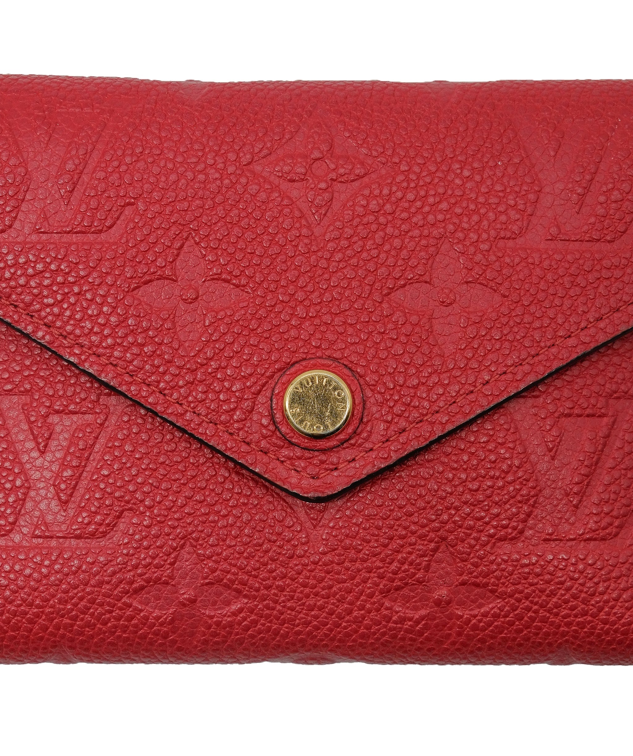 Louis Vuitton Louis Vuitton Red Wallet RJC3344