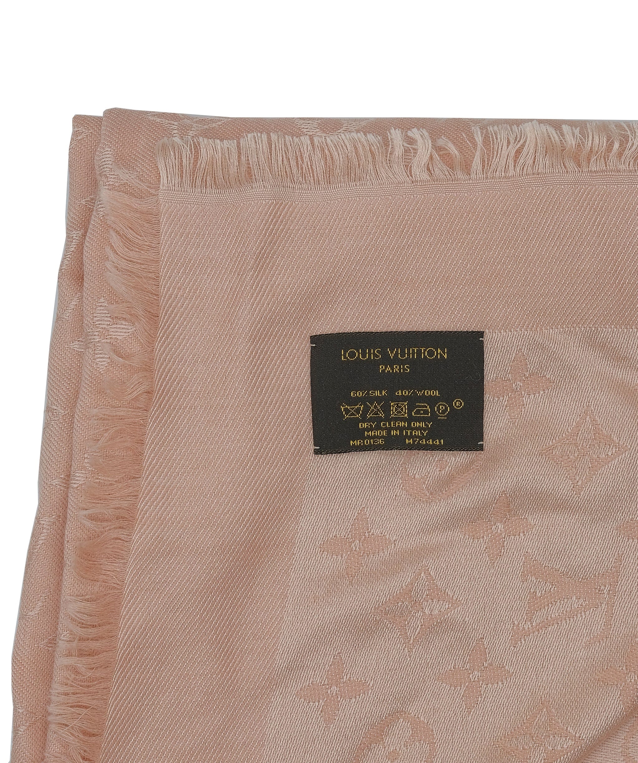 Louis Vuitton Louis Vuitton Shawl Pink RJC3263