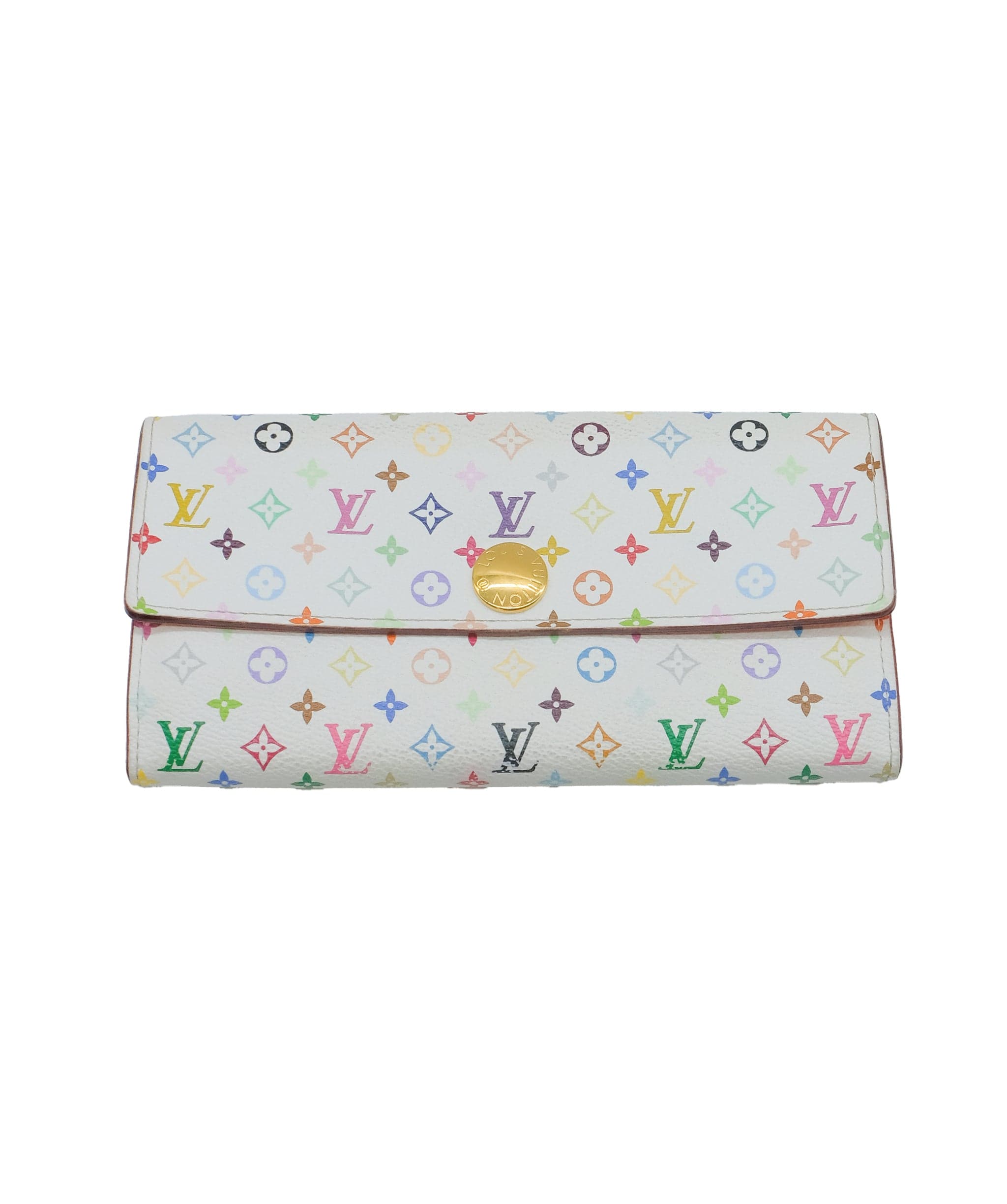 Louis Vuitton Louis Vuitton wallet sarah multi colour White RJC4084