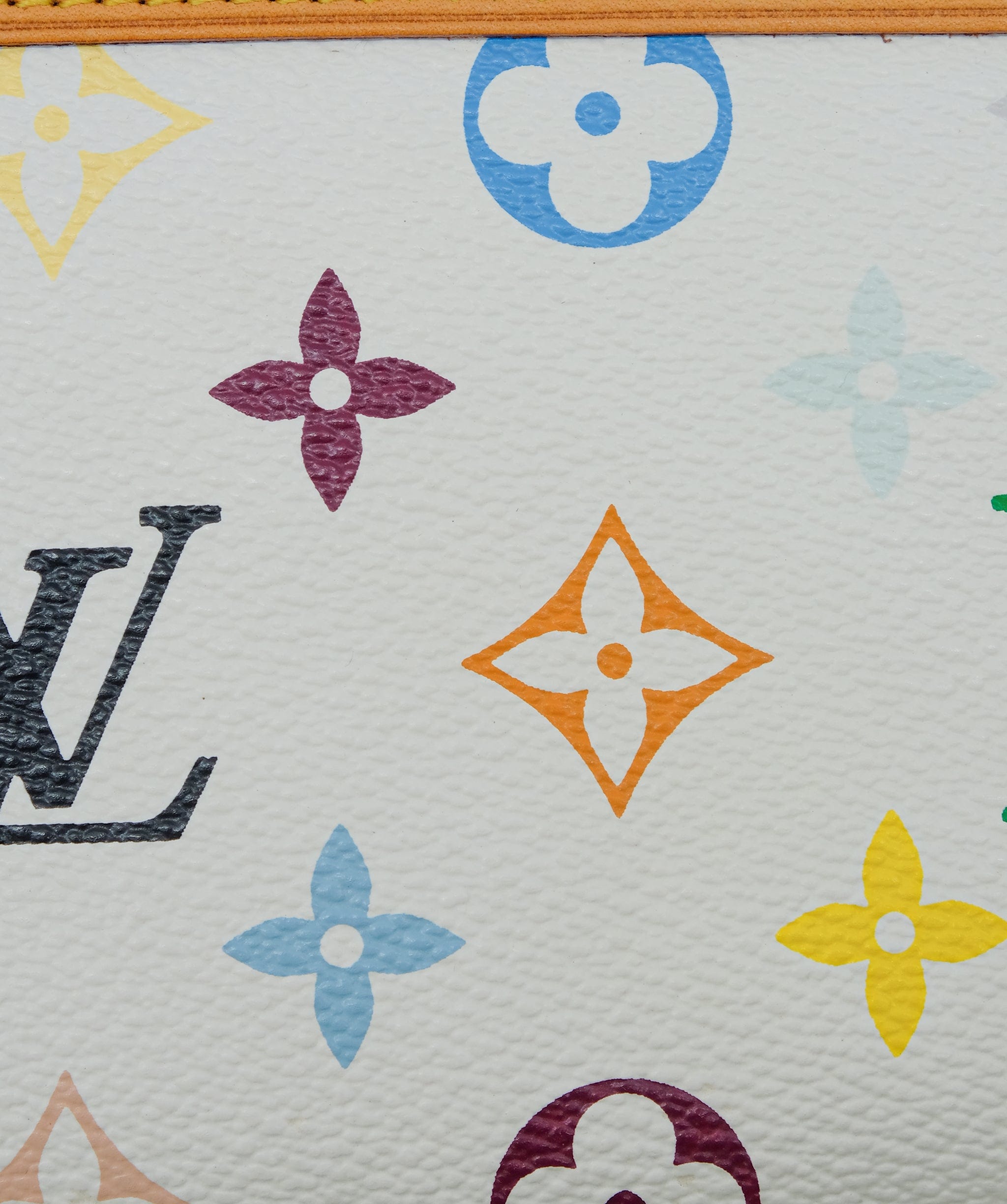 LOUIS VUITTON Louis Vuitton x Murakami Multicolor Pochette Mira PM White M60098B0809L9VTR