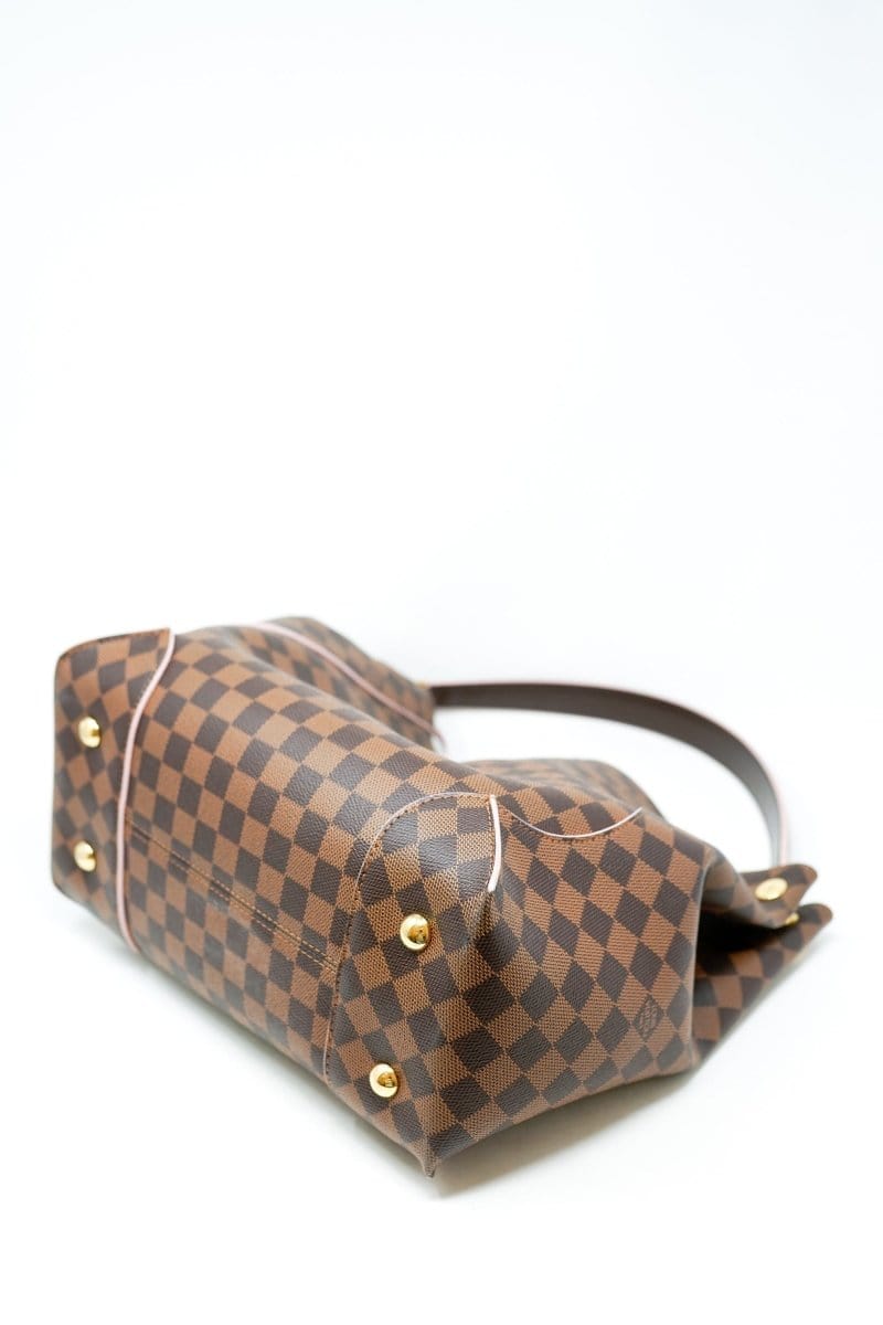 2. LP x C Louis Vuitton Brown Damier Canvas Caissa Top Handle Hobo Bag - AGL1677