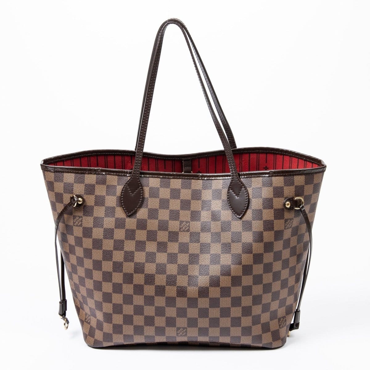 25. LP X C Louis Vuitton Neverfull MM Brown Damier Ebene Bag - AWL2387