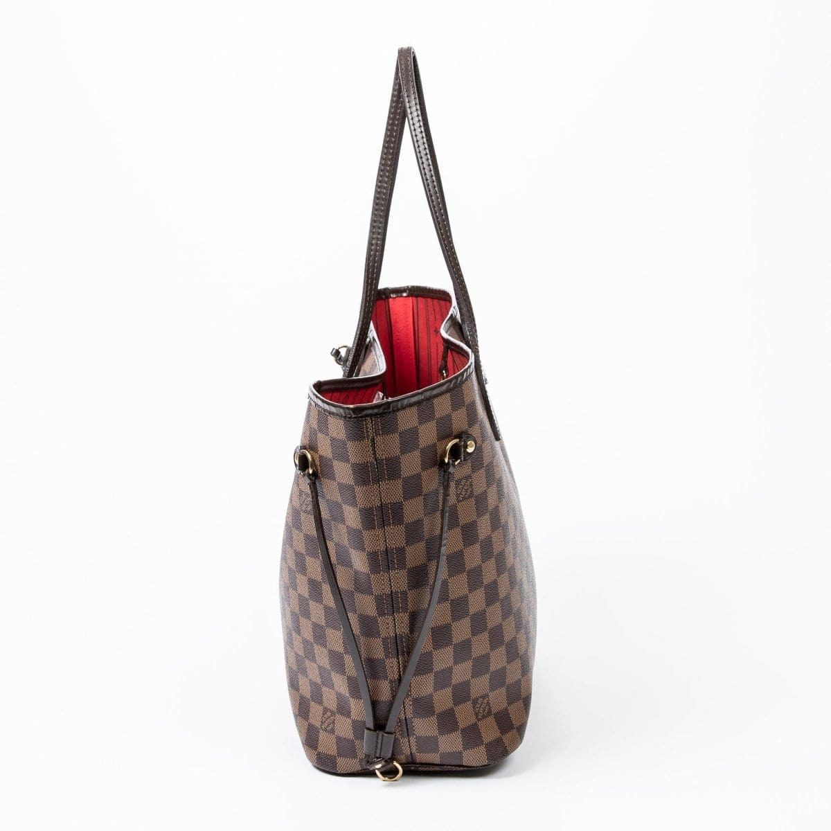 25. LP X C Louis Vuitton Neverfull MM Brown Damier Ebene Bag - AWL2387