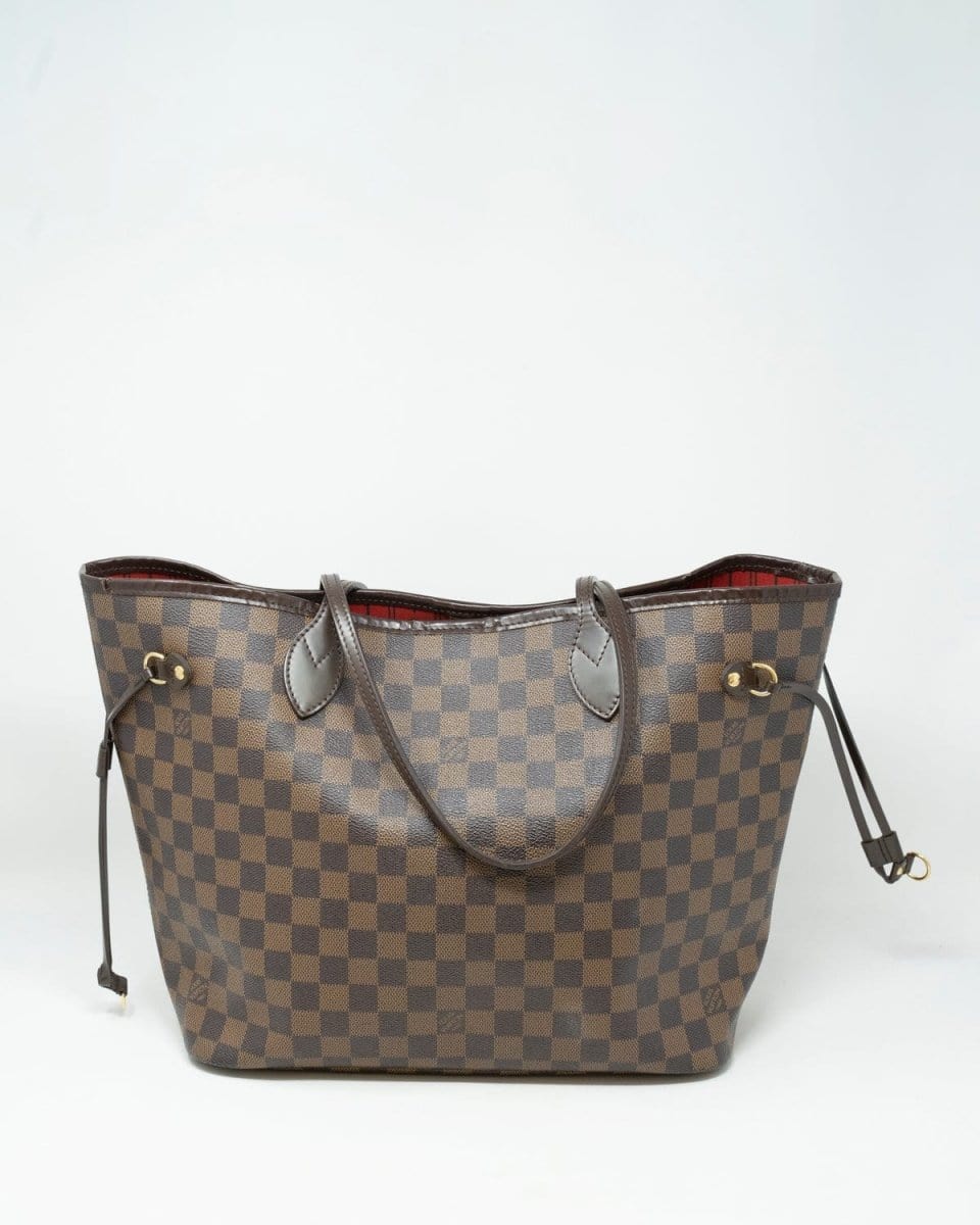 25. LP X C Louis Vuitton Neverfull MM Brown Damier Ebene Bag - AWL2387