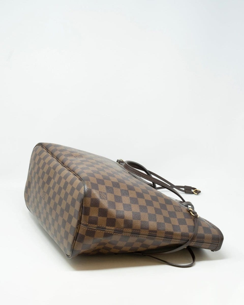 25. LP X C Louis Vuitton Neverfull MM Brown Damier Ebene Bag - AWL2387