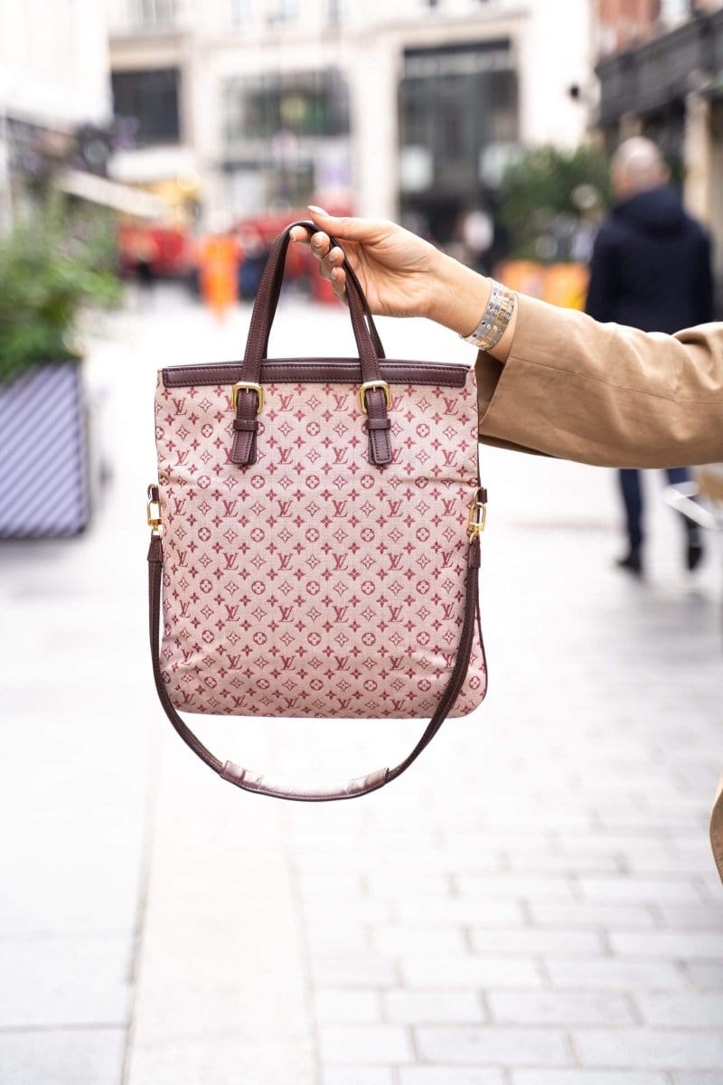 49. LP X C Louis Vuitton Mini Lin Sac Plat Bag - AWL1712