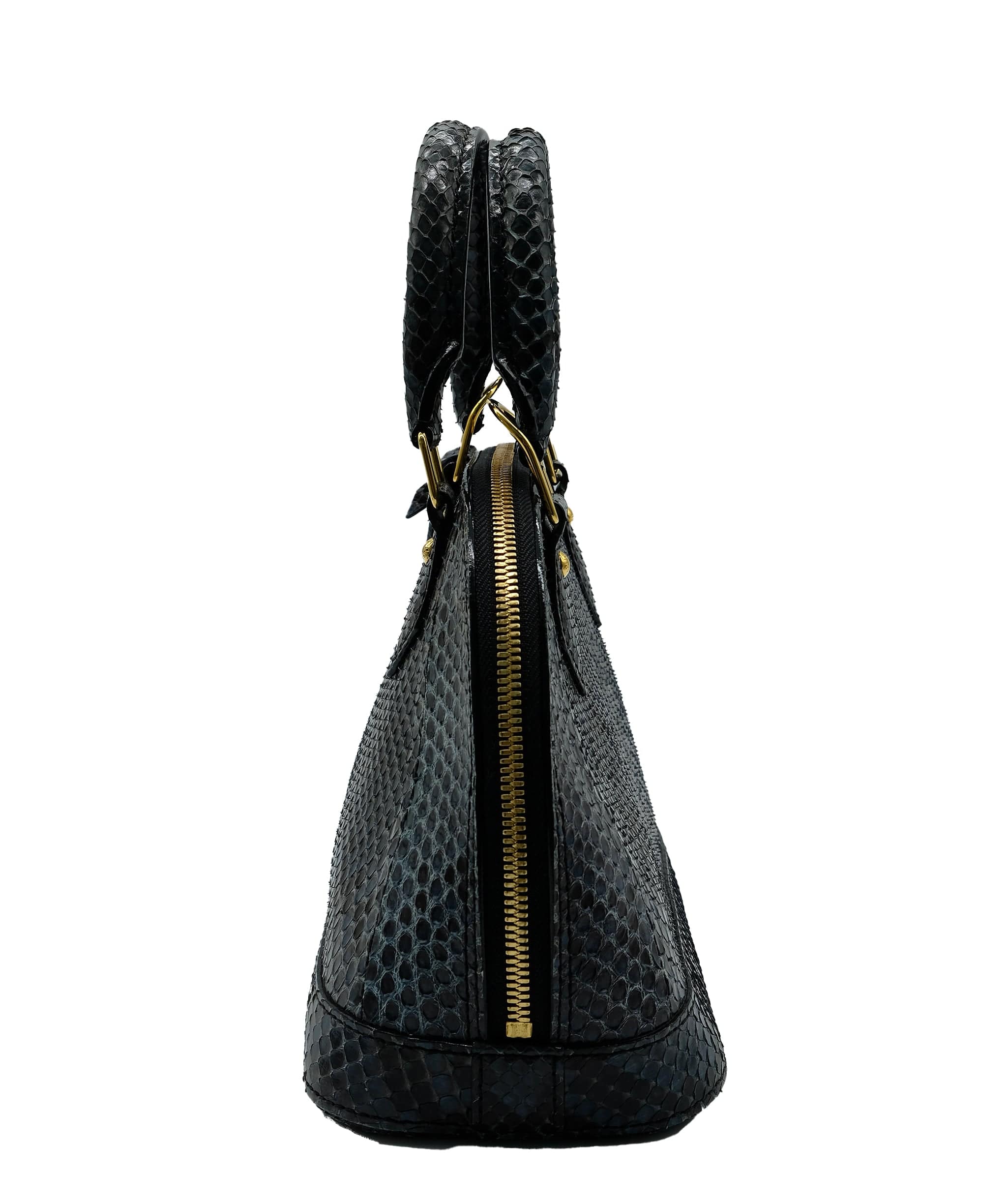 Louis Vuitton Louis Vuitton Alma Python Handbag RJC2080