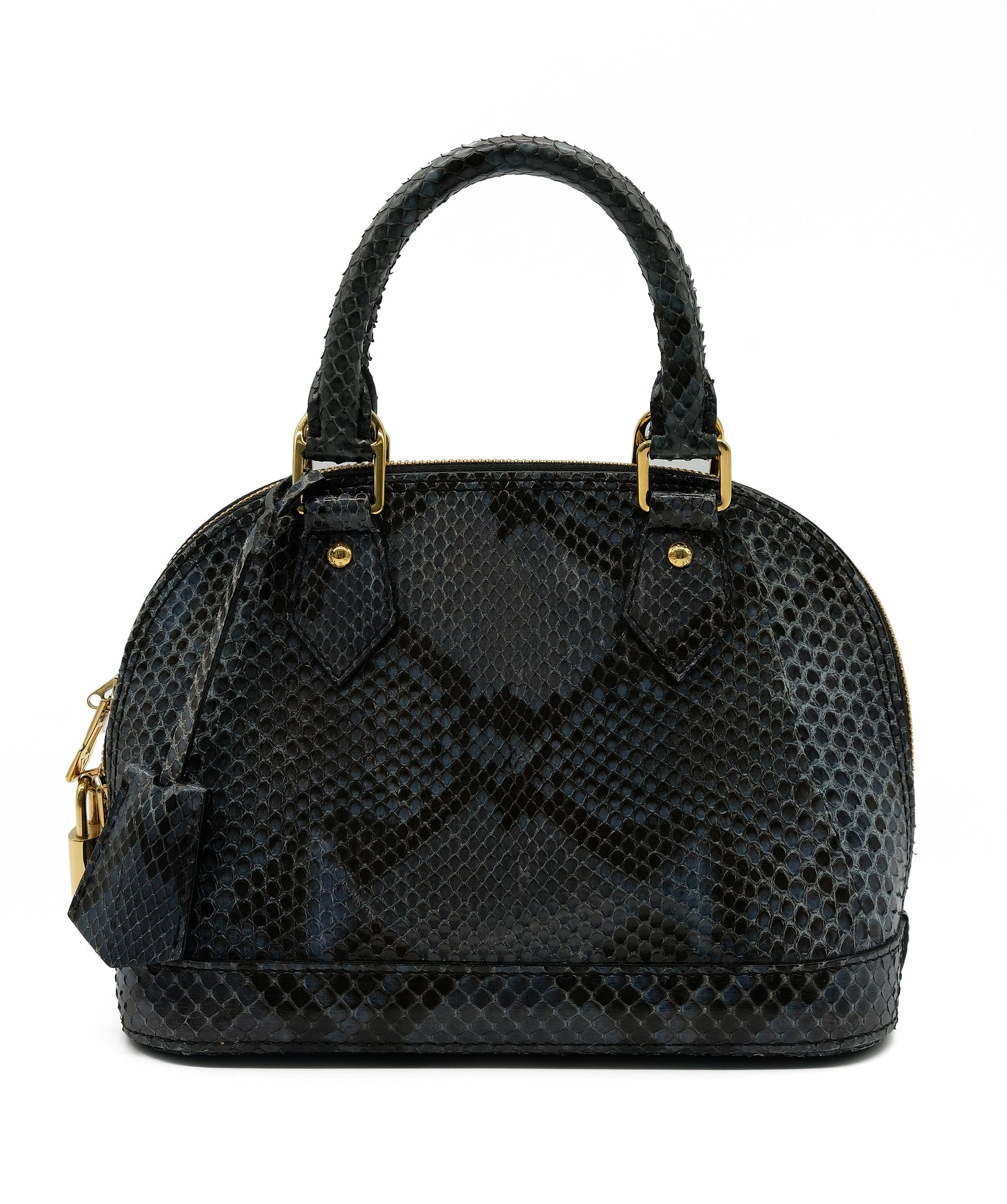 Louis Vuitton Louis Vuitton Alma Python Handbag RJC2080