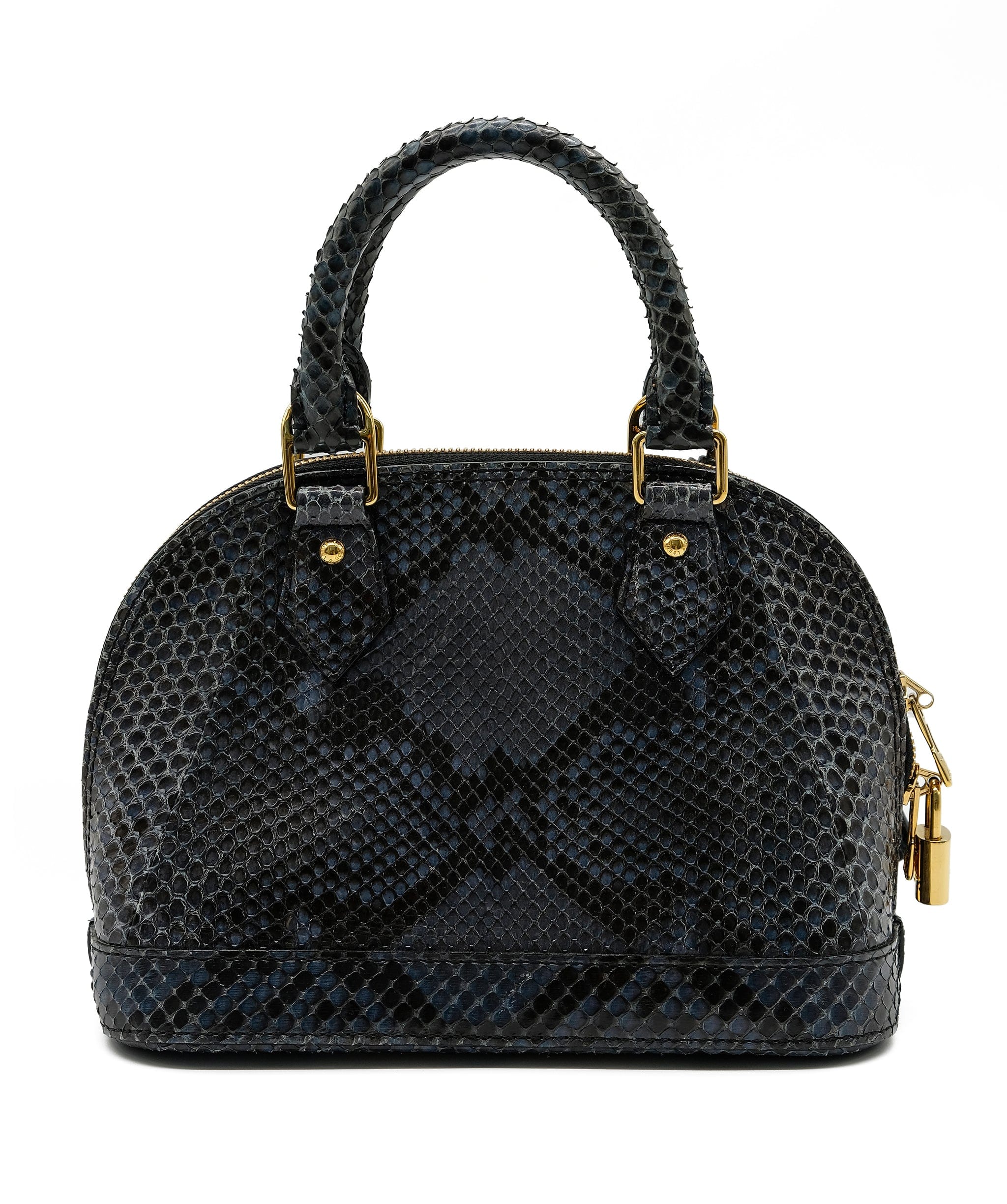 Louis Vuitton Louis Vuitton Alma Python Handbag RJC2080