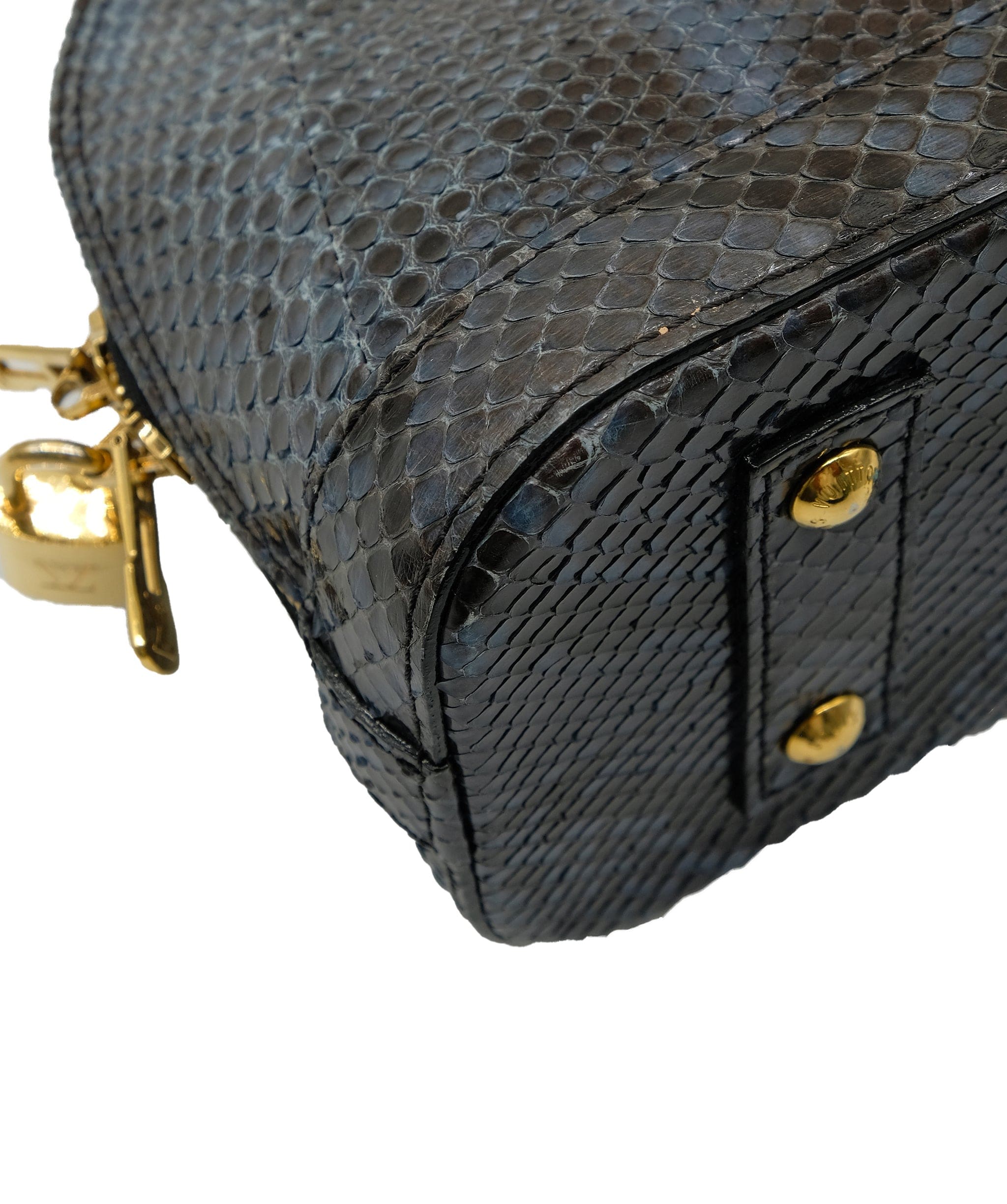 Louis Vuitton Louis Vuitton Alma Python Handbag RJC2080