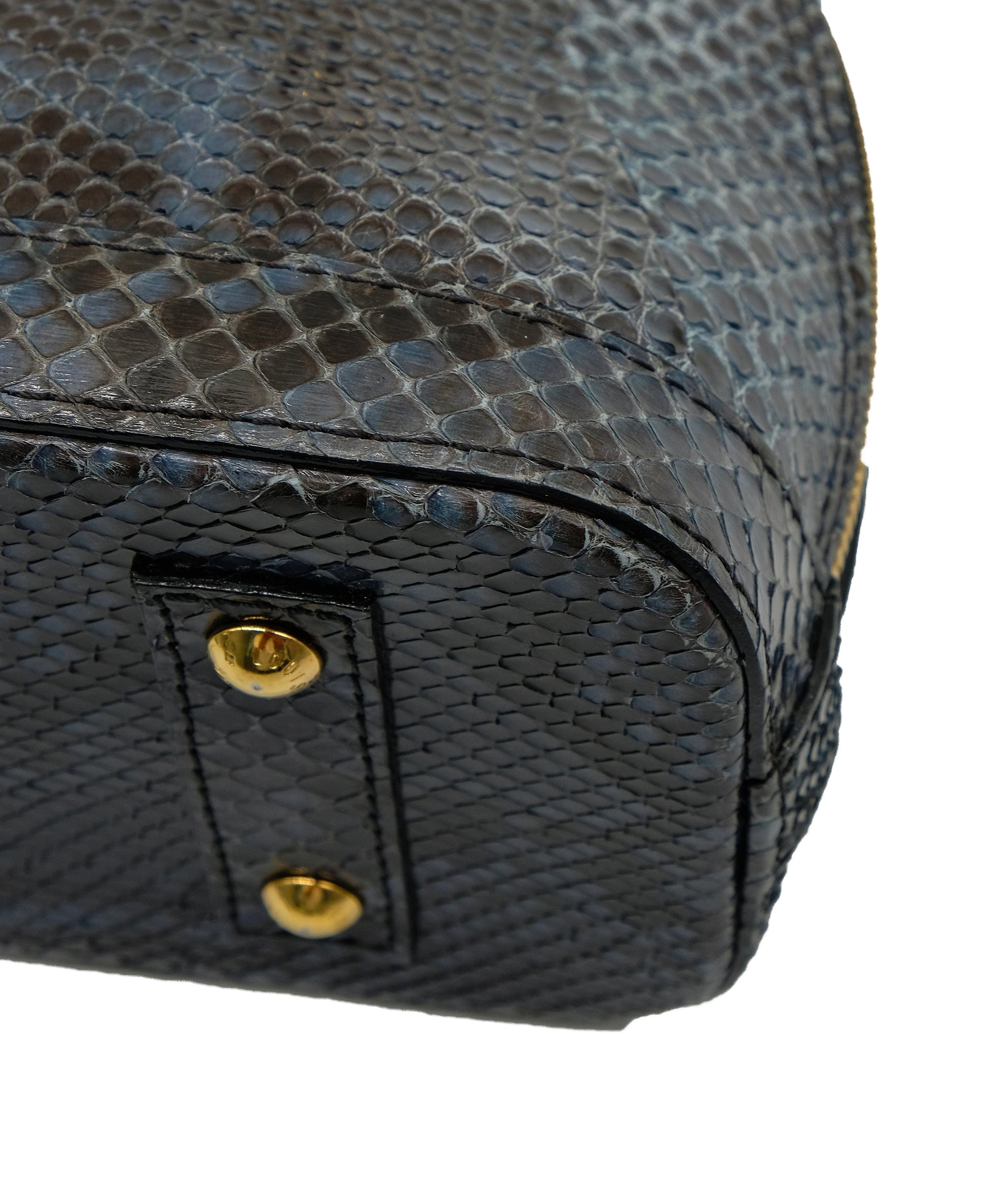 Louis Vuitton Louis Vuitton Alma Python Handbag RJC2080