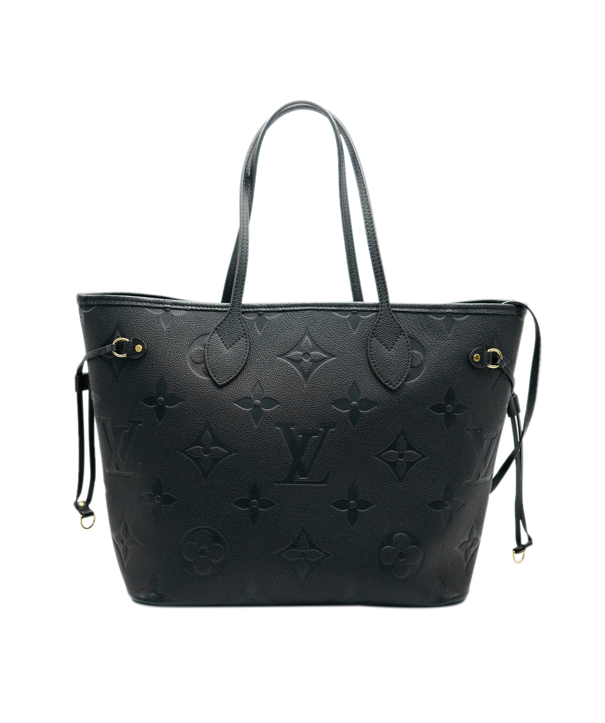 Louis Vuitton Louis Vuitton Black Empreinte Neverfull MM ASC2081