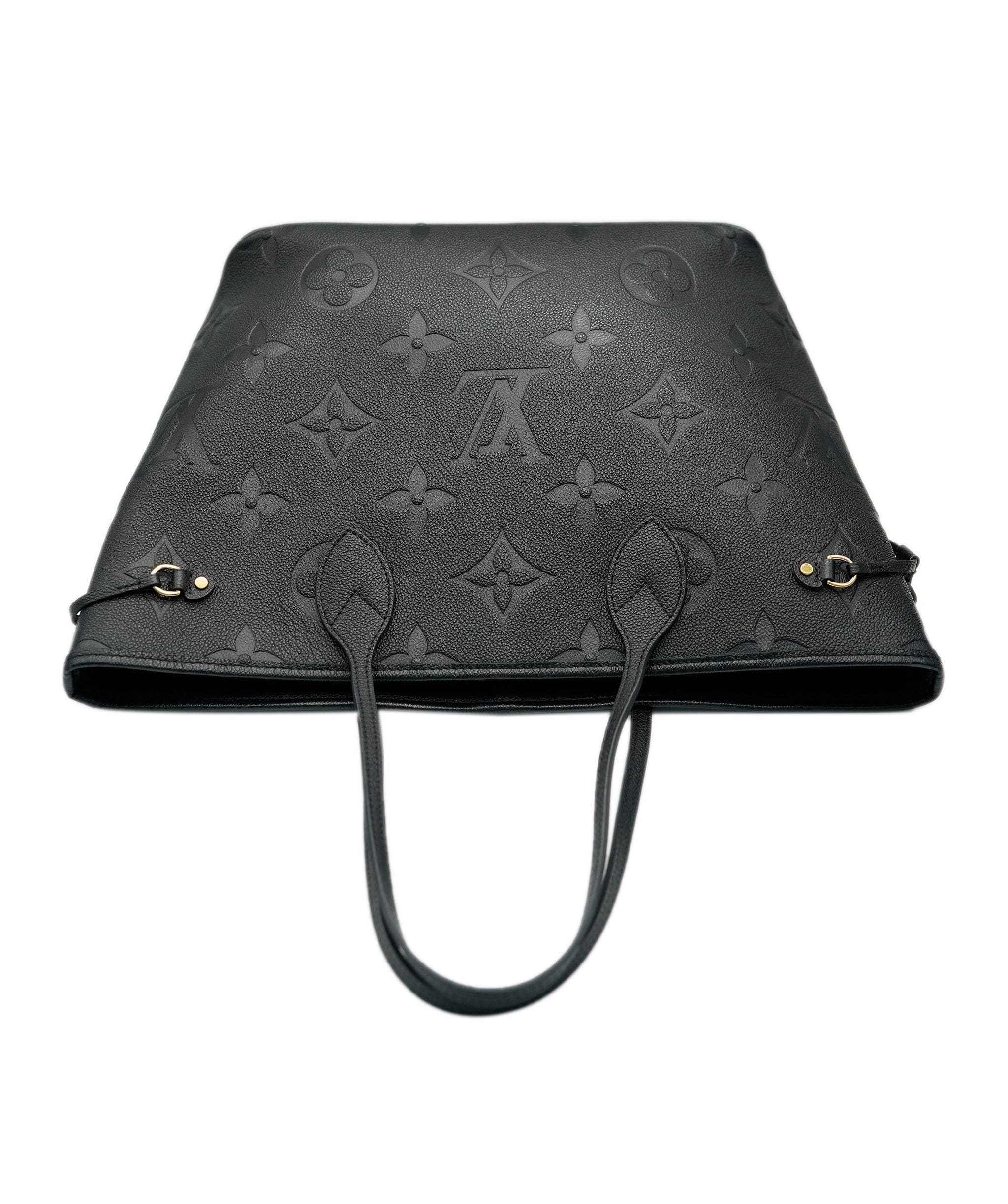 Louis Vuitton Louis Vuitton Black Empreinte Neverfull MM ASC2081