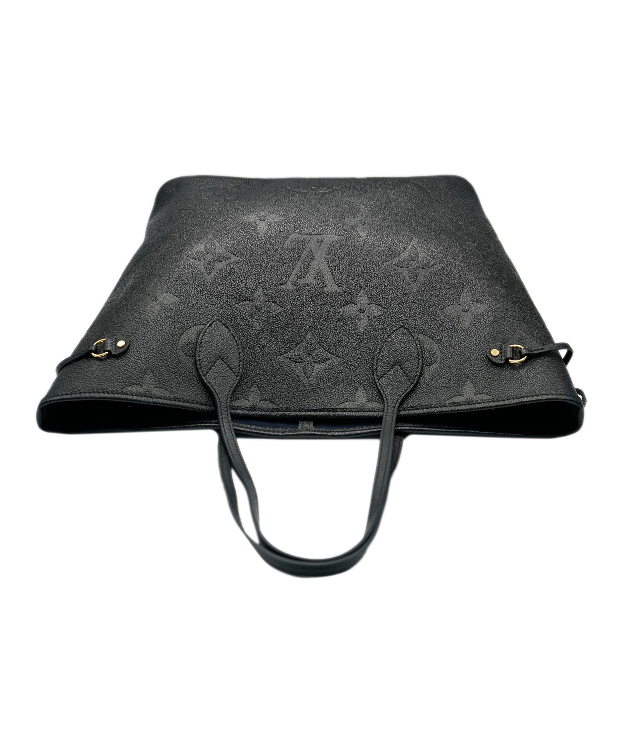 Louis Vuitton Louis Vuitton Black Empreinte Neverfull MM ASC2105