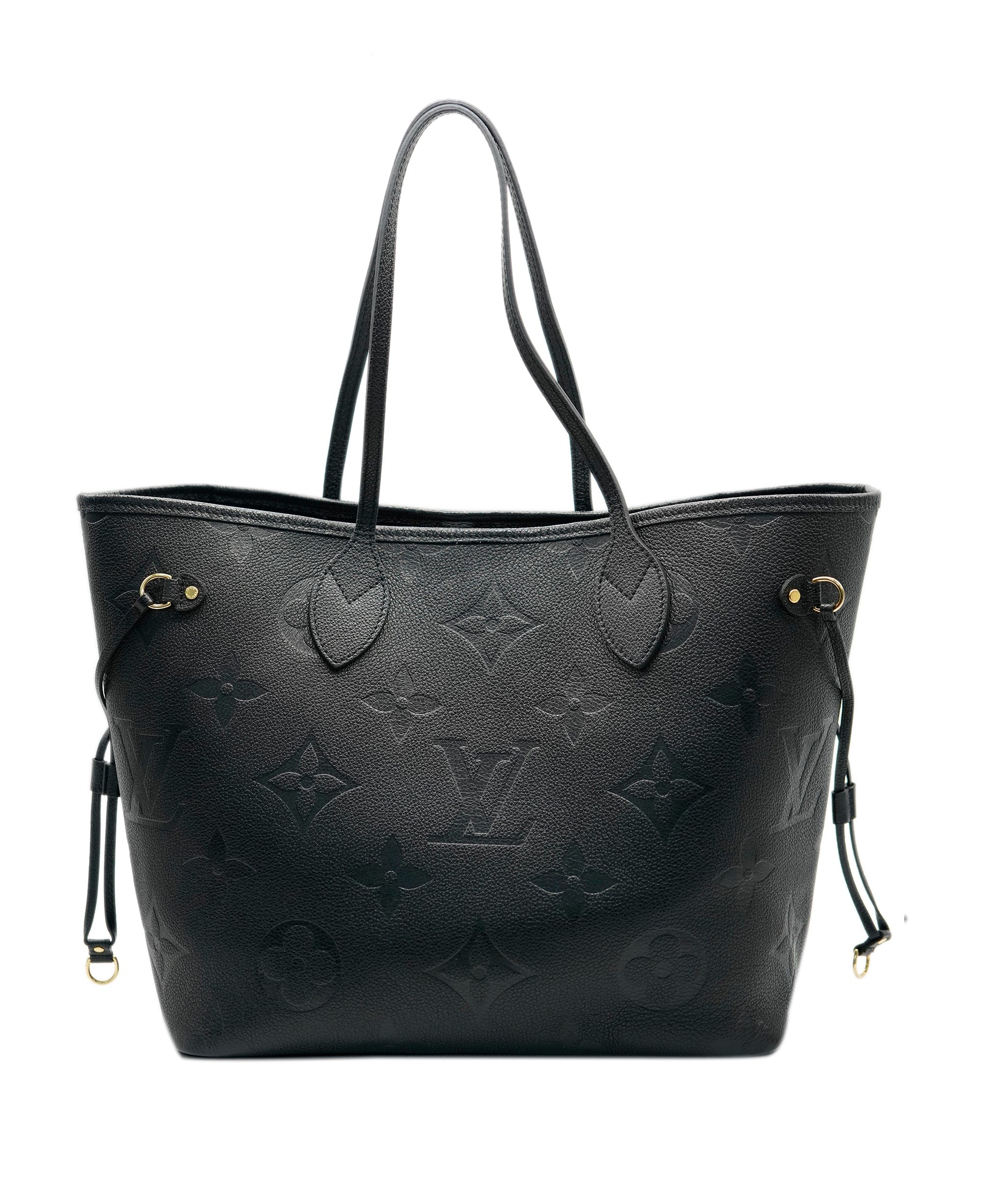 Louis Vuitton Louis Vuitton Black Empreinte Neverfull MM ASC2105