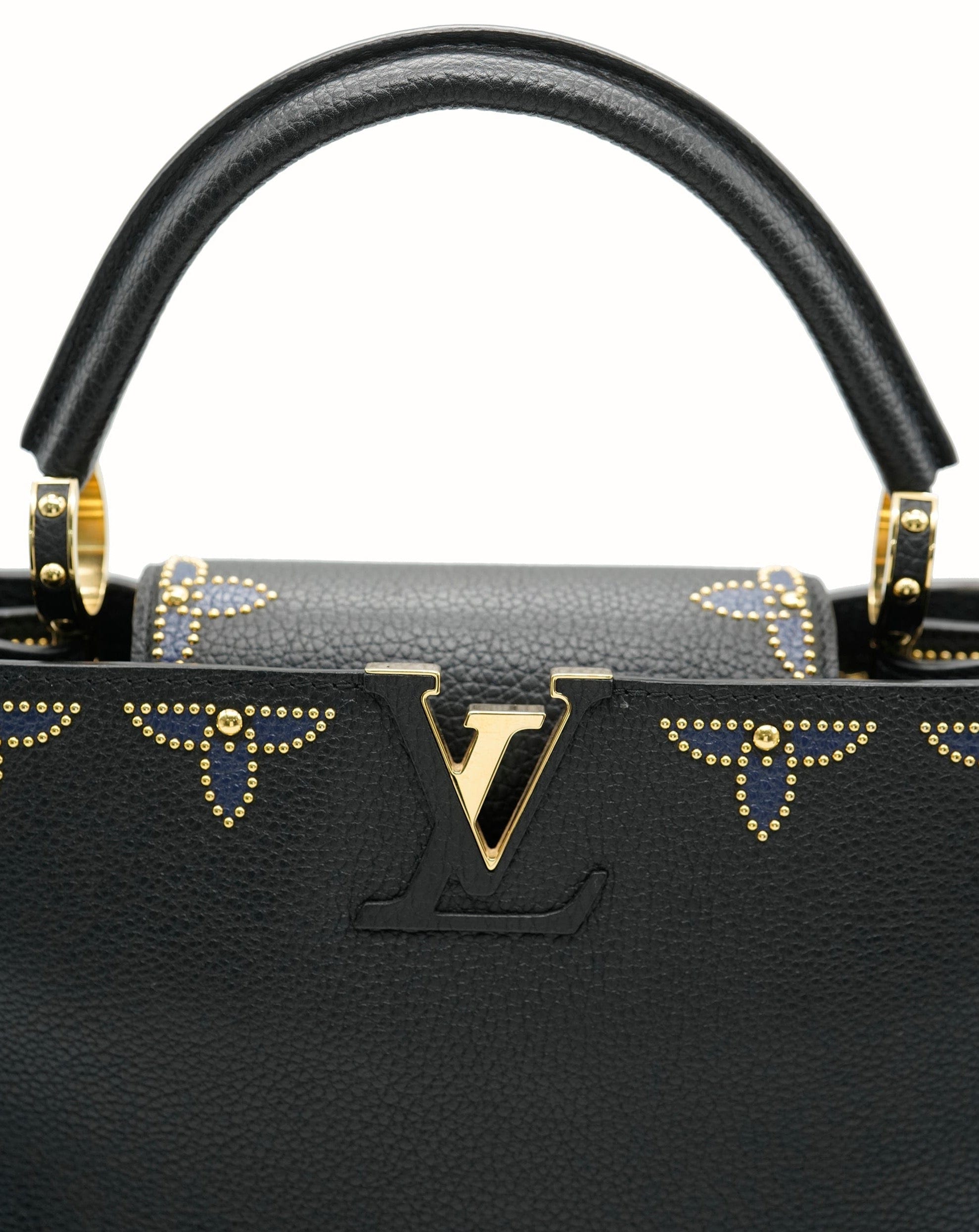 Louis Vuitton Louis Vuitton Black Limited Edition Capucines BB Bag ALL0707