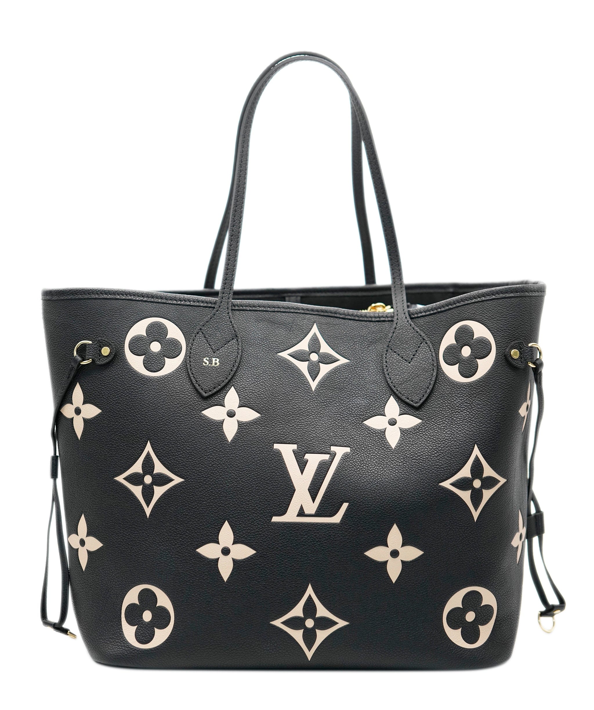 Louis Vuitton Louis Vuitton Black Neverful REC1720