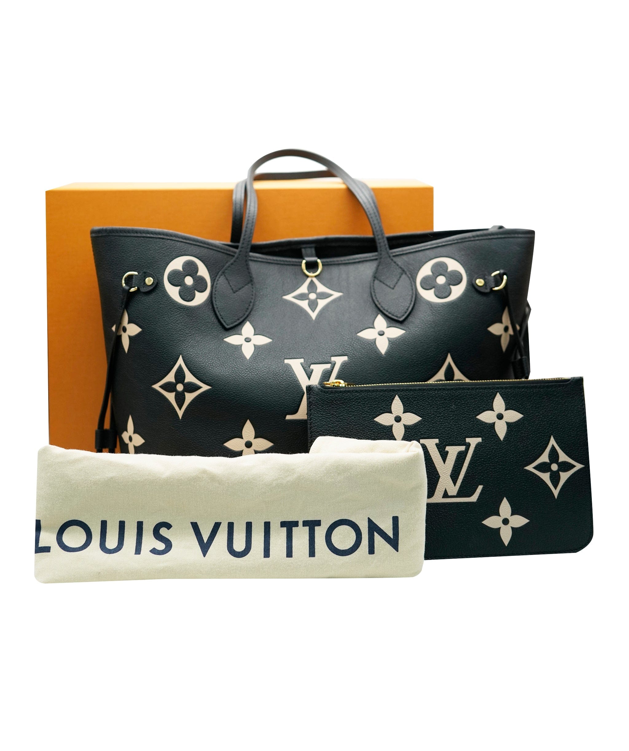 Louis Vuitton Louis Vuitton Black Neverful REC1720