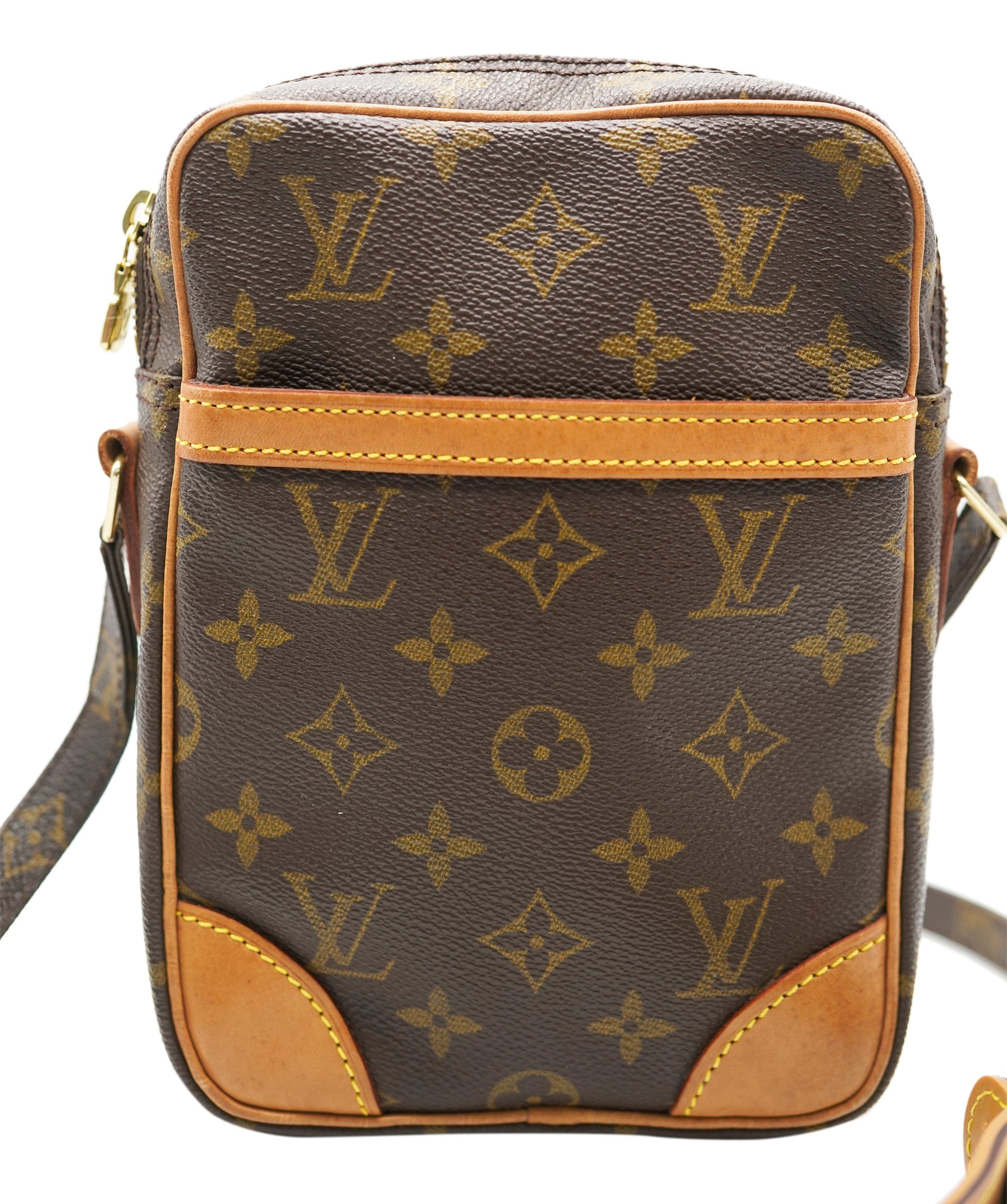 Louis Vuitton Louis Vuitton Brown Monogram Canvas Danube Crossbody ABC0811