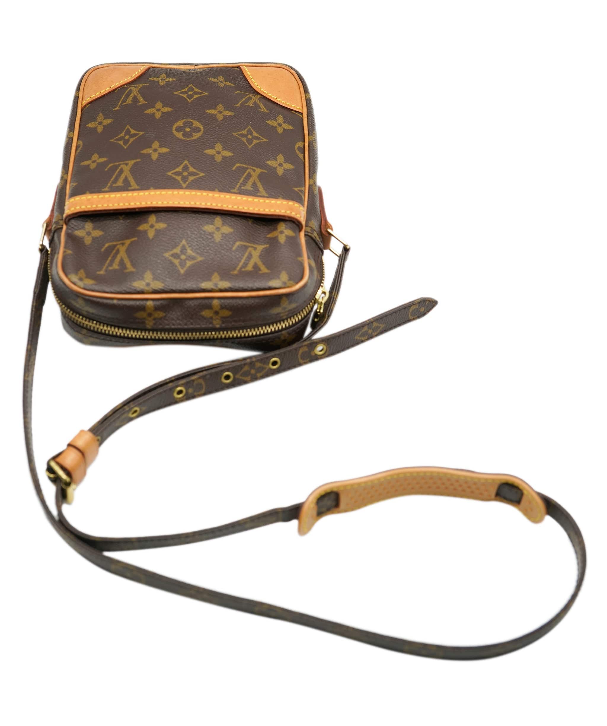 Louis Vuitton Louis Vuitton Brown Monogram Canvas Danube Crossbody ABC0811