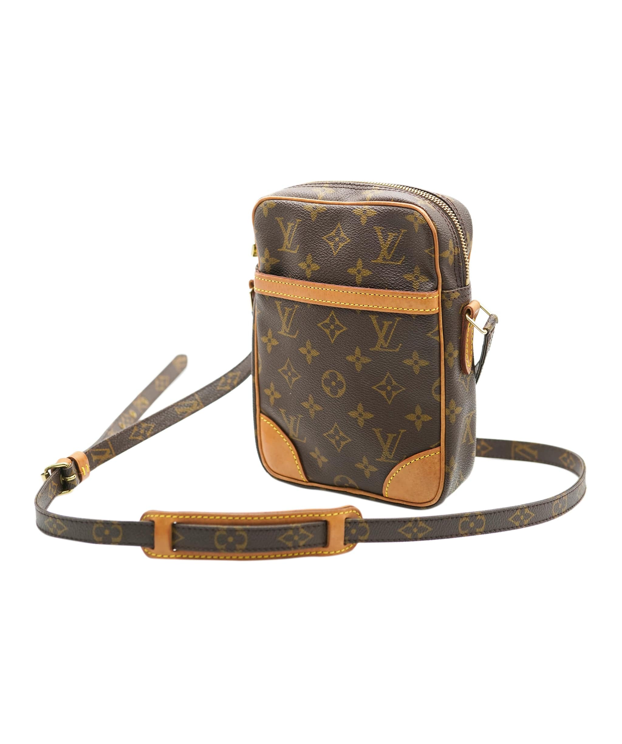 Louis Vuitton Louis Vuitton Brown Monogram Canvas Danube Crossbody ABC0811