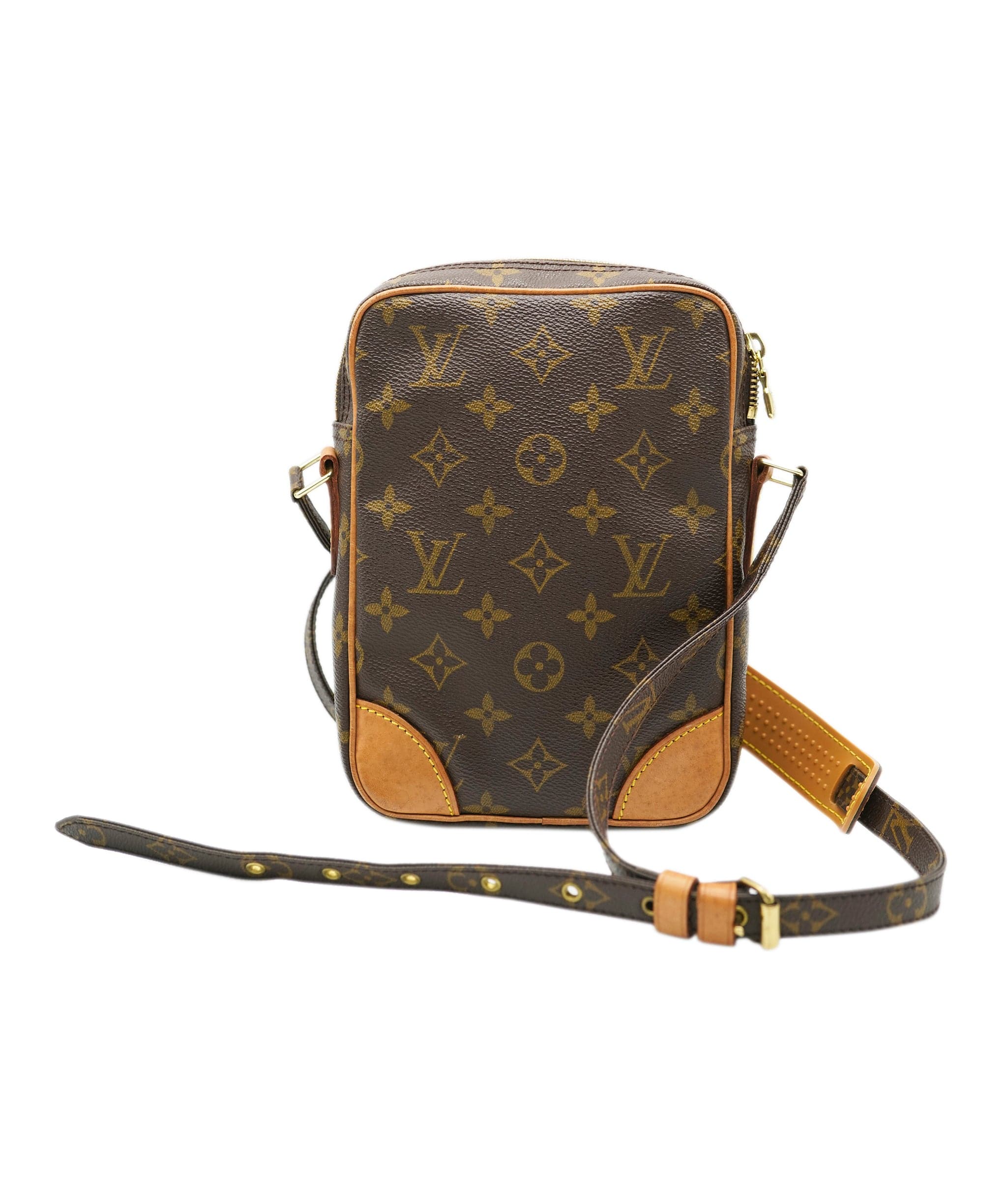 Louis Vuitton Louis Vuitton Brown Monogram Canvas Danube Crossbody ABC0811