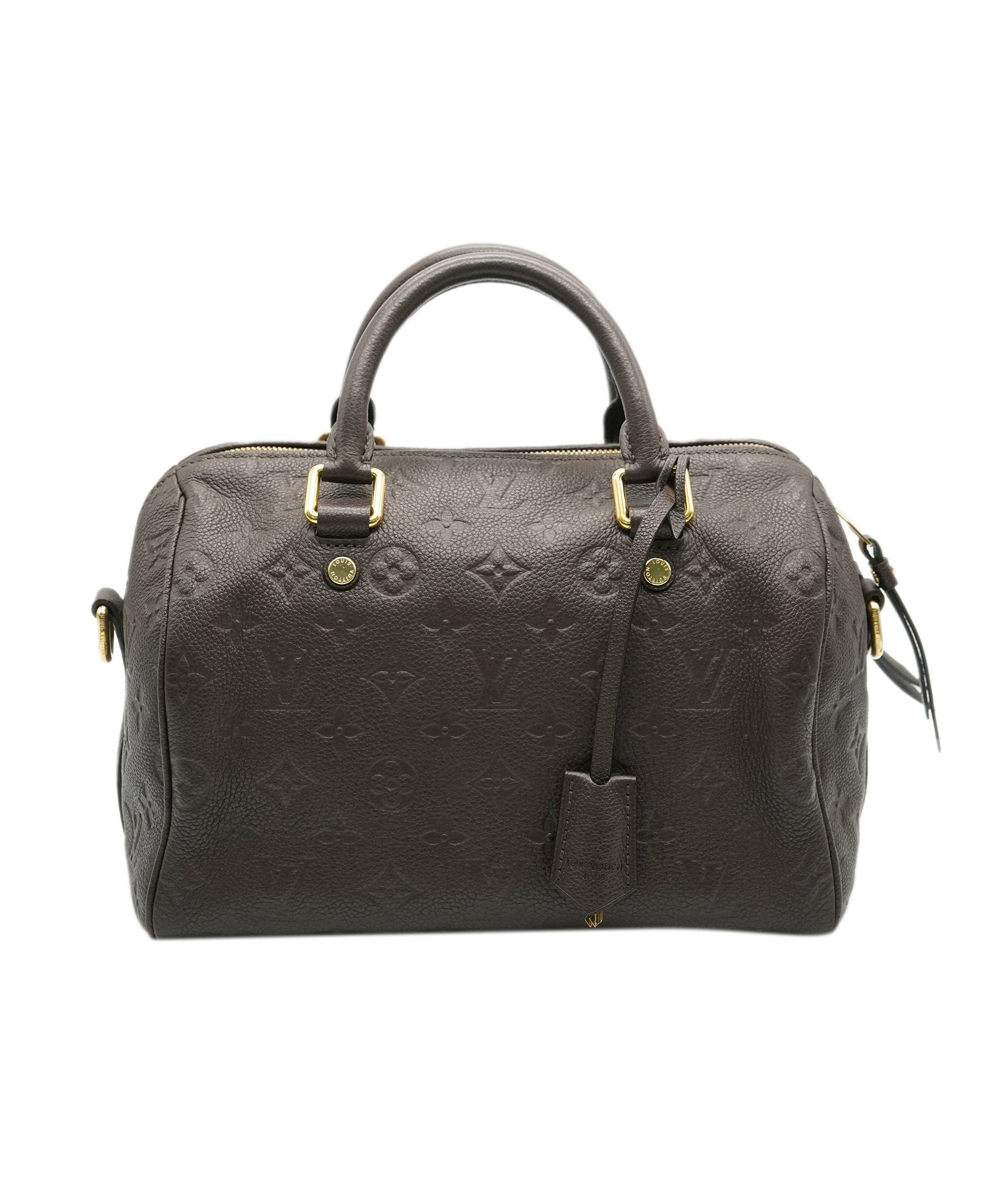 Louis Vuitton Louis Vuitton Brown Monogram Empreinte Speedy Bandouliere 25 ABC0736