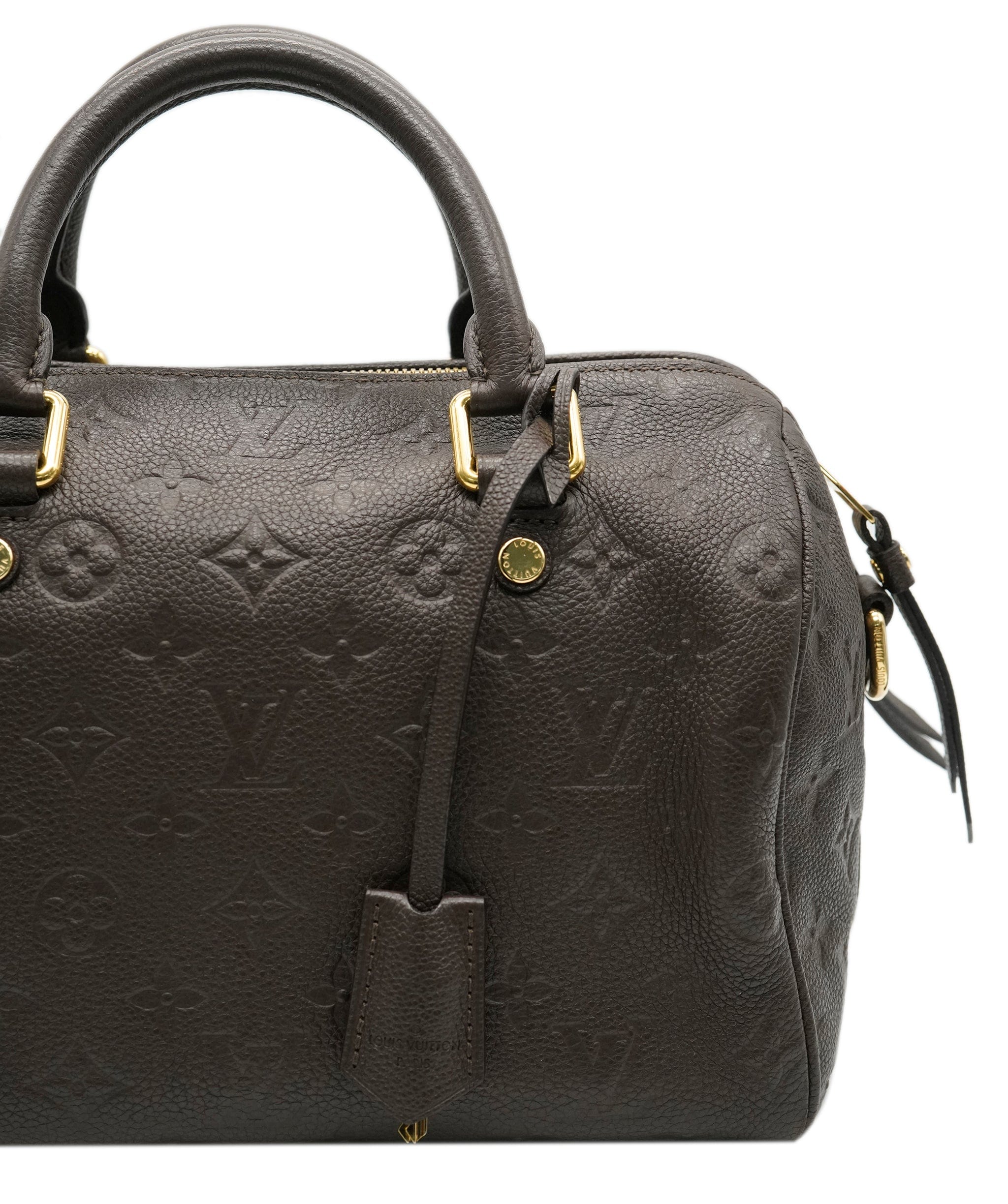 Louis Vuitton Louis Vuitton Brown Monogram Empreinte Speedy Bandouliere 25 ABC0736