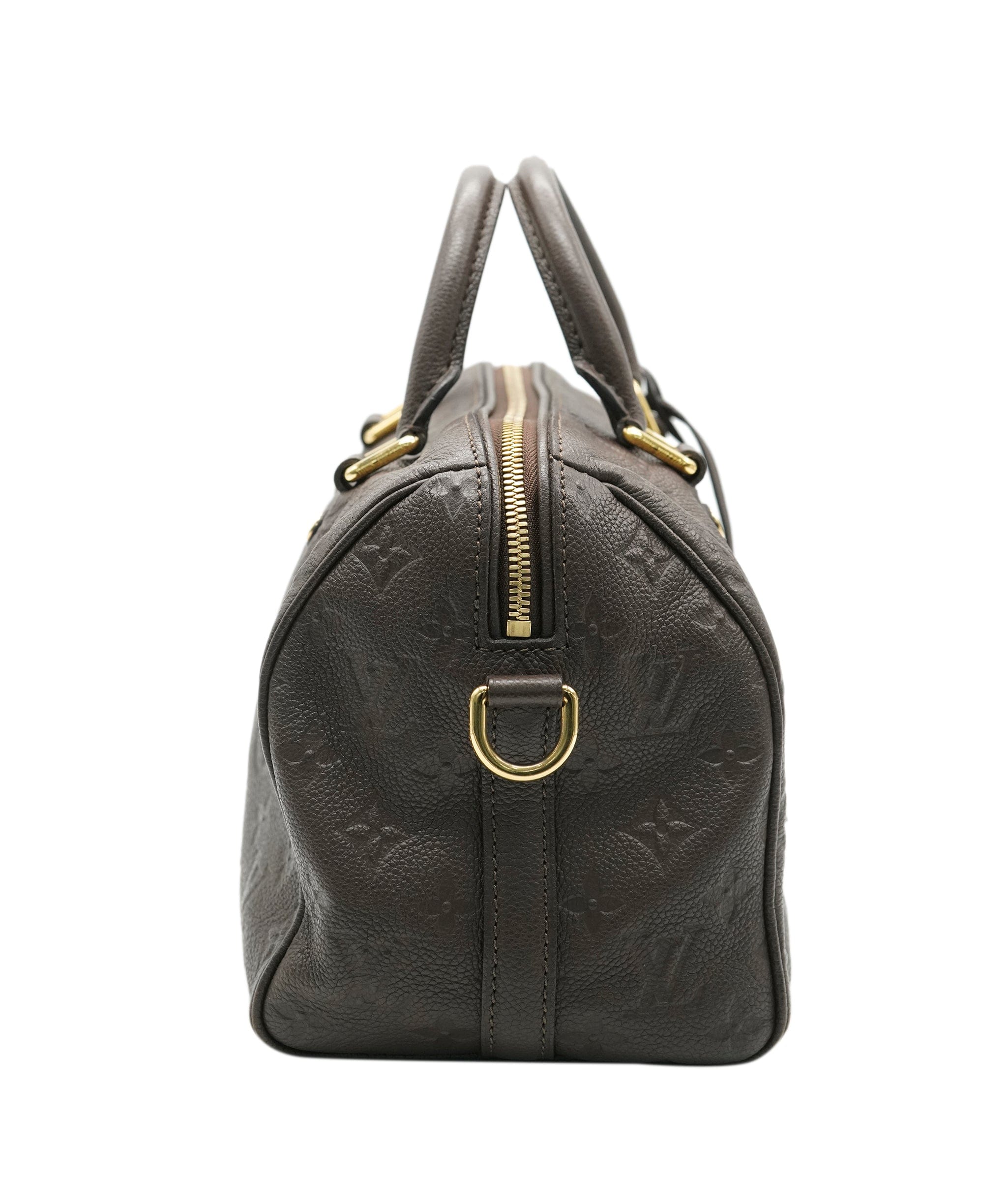 Louis Vuitton Louis Vuitton Brown Monogram Empreinte Speedy Bandouliere 25 ABC0736