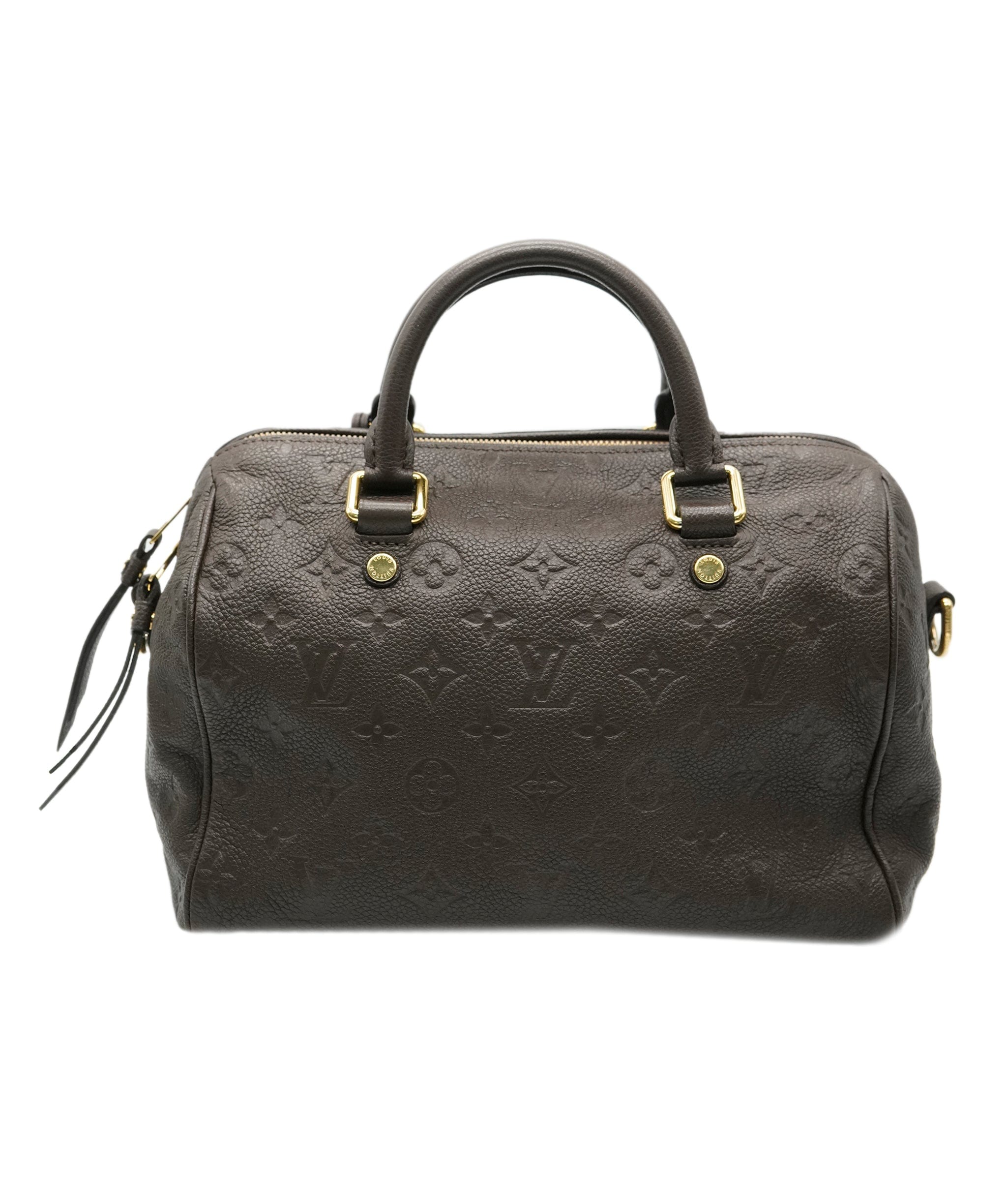 Louis Vuitton Louis Vuitton Brown Monogram Empreinte Speedy Bandouliere 25 ABC0736