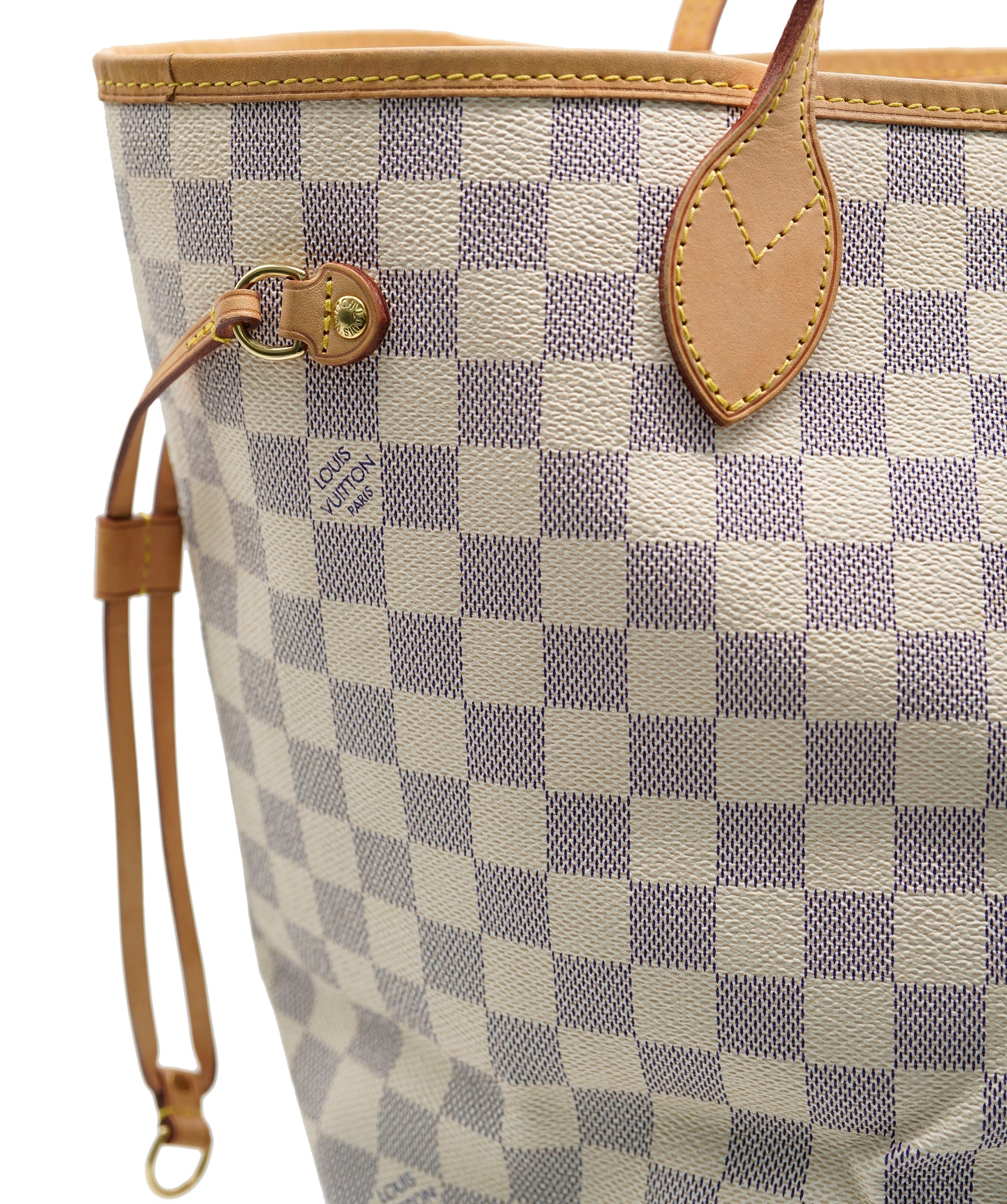 Louis Vuitton Louis Vuitton Damier Azur Canvas Neverfull MM ASC4196