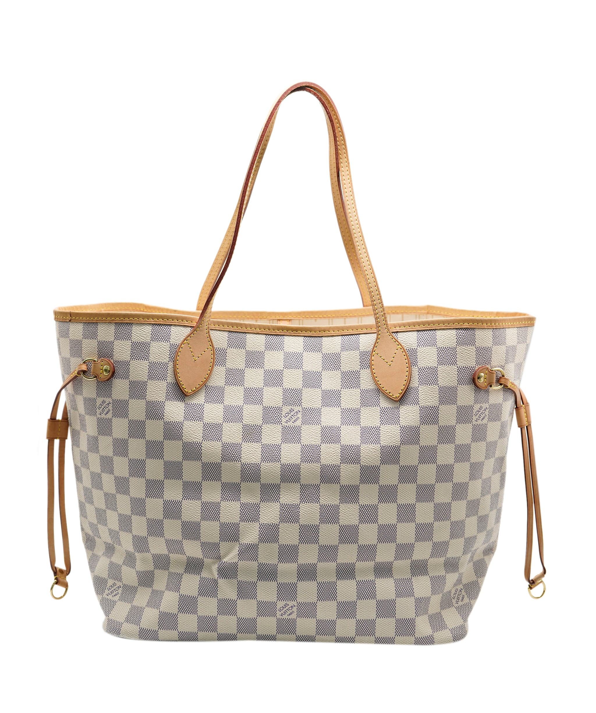 Louis Vuitton Louis Vuitton Damier Azur Canvas Neverfull MM ASC4196