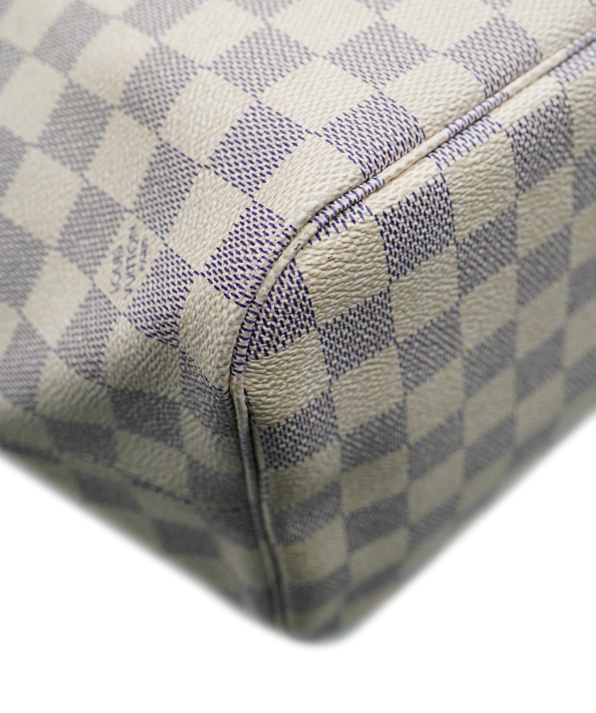 Louis Vuitton Louis Vuitton Damier Azur Canvas Neverfull MM ASC4196