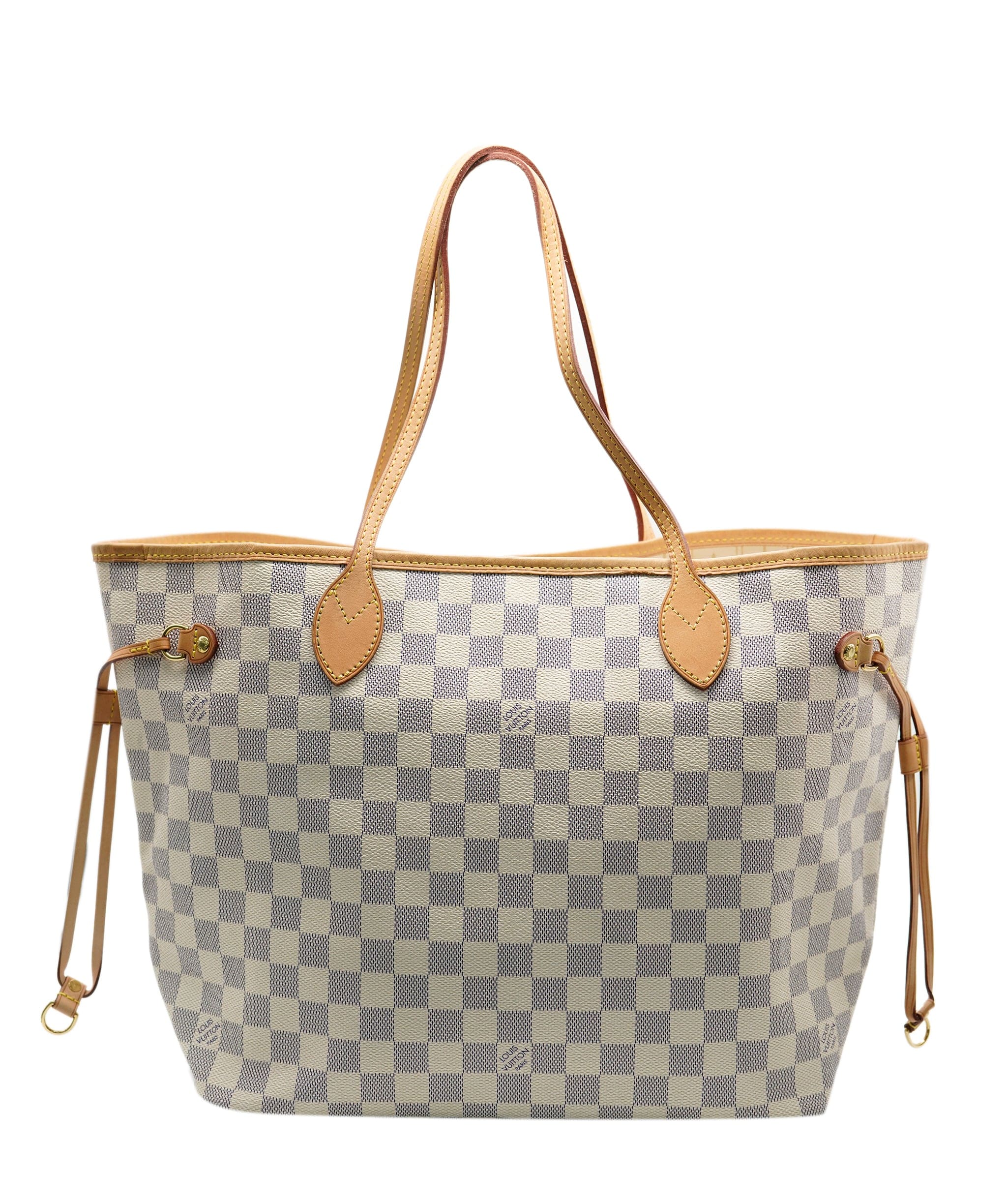 Louis Vuitton Louis Vuitton Damier Azur Canvas Neverfull MM ASC4196