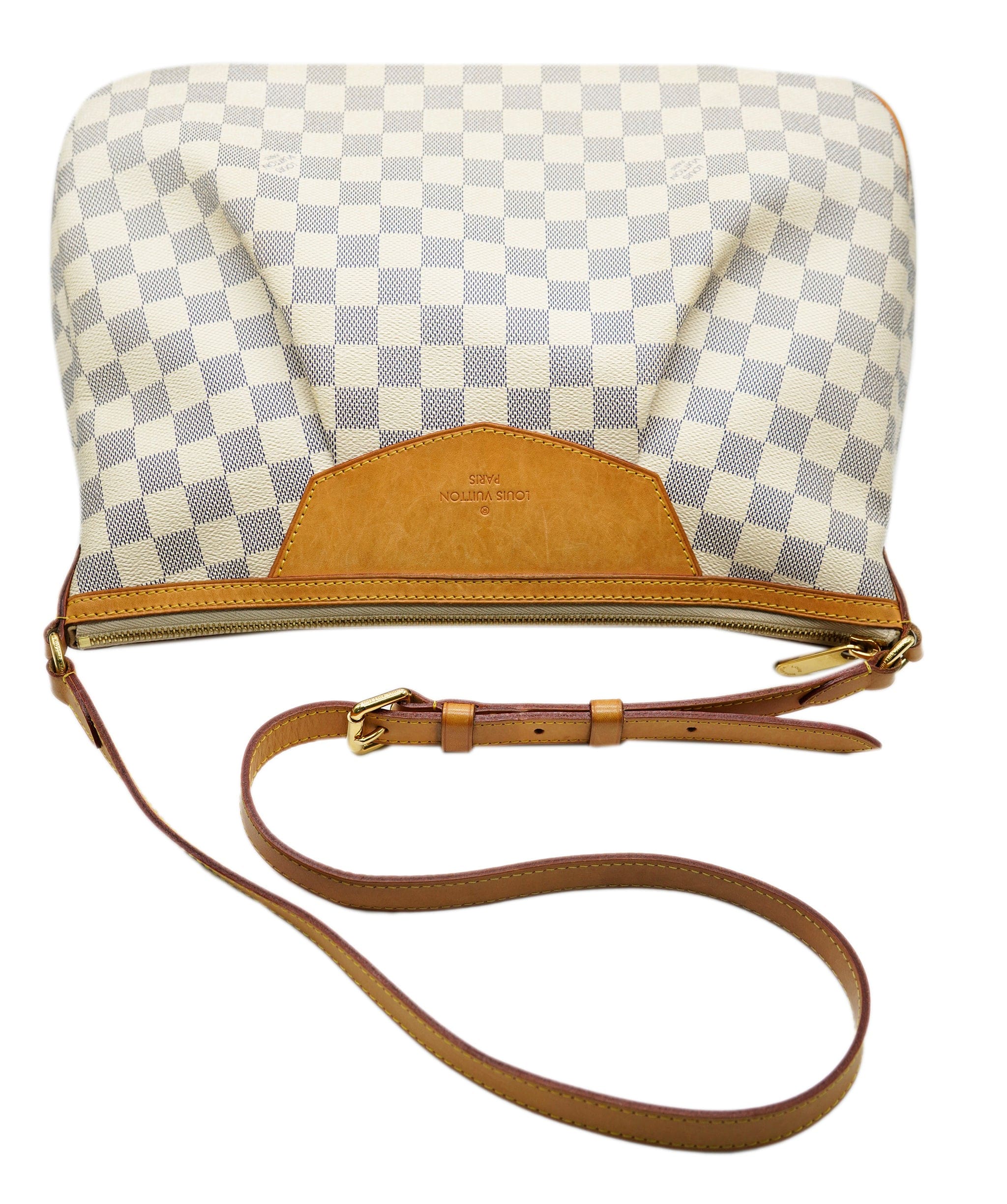 Louis Vuitton Louis Vuitton Damier Azur Canvas Siracusa MM ABC0551